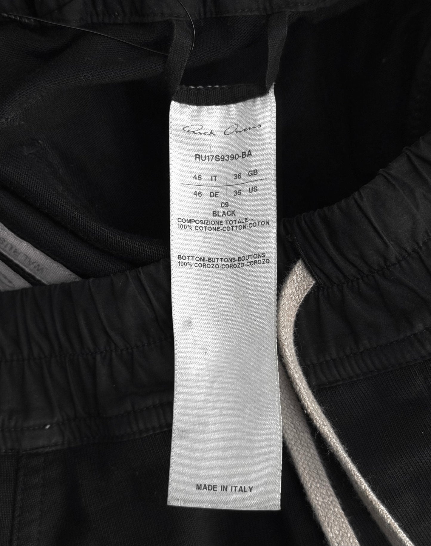 Rick Owens SS17 "WALRUS" Mastodon Cargo Joggers