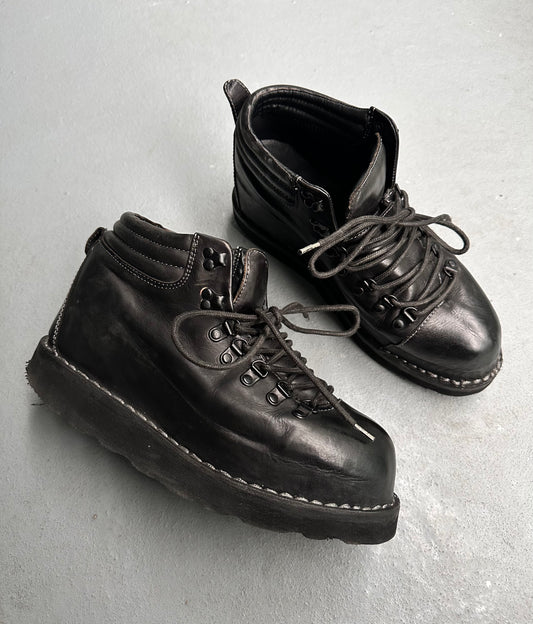 MiharaYasuhiro AW07 Cowhide Leather Trekking Platform Boots