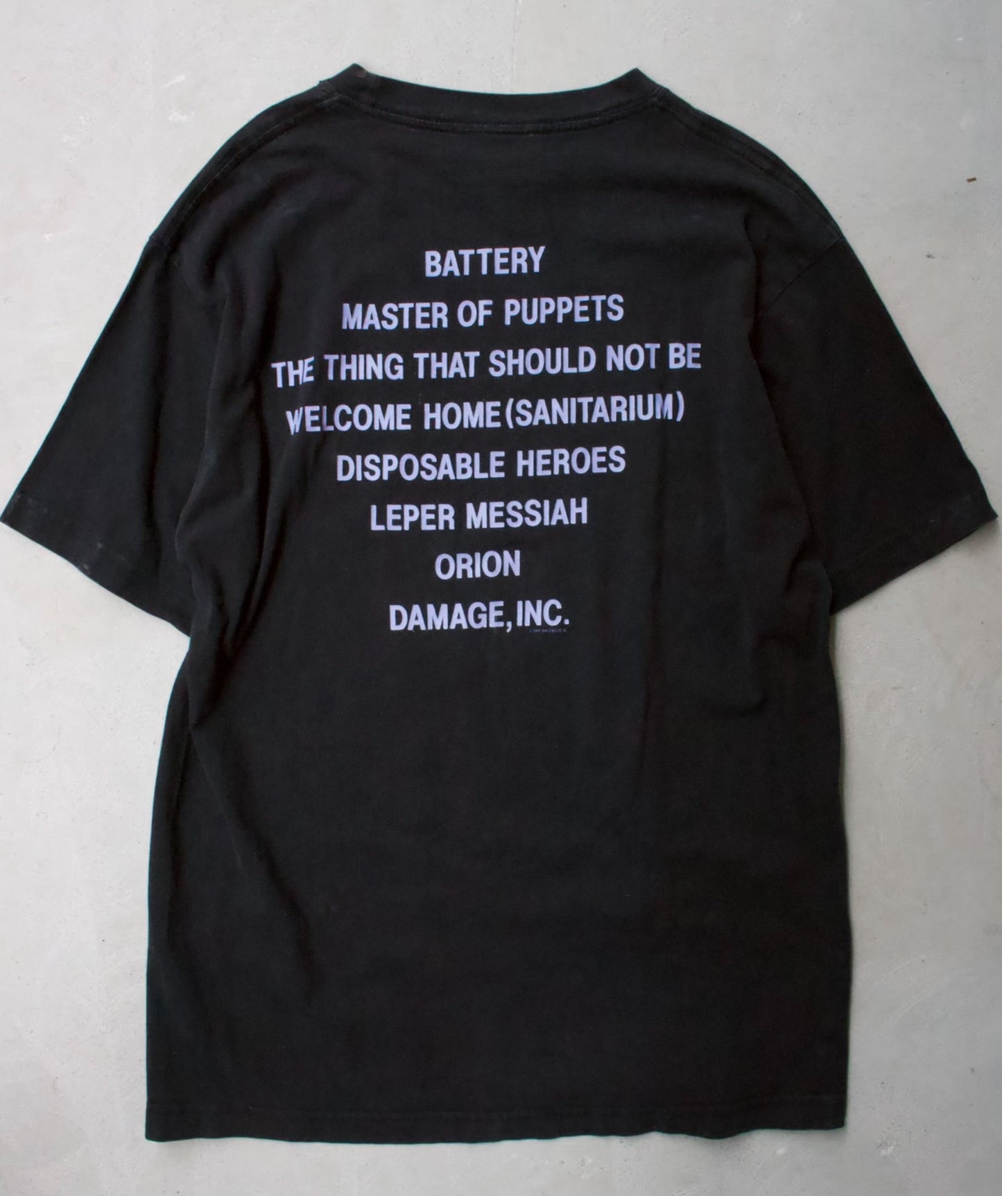 Vintage 1997 Metallica “Master Of Puppets” Tour Band-T-shirt