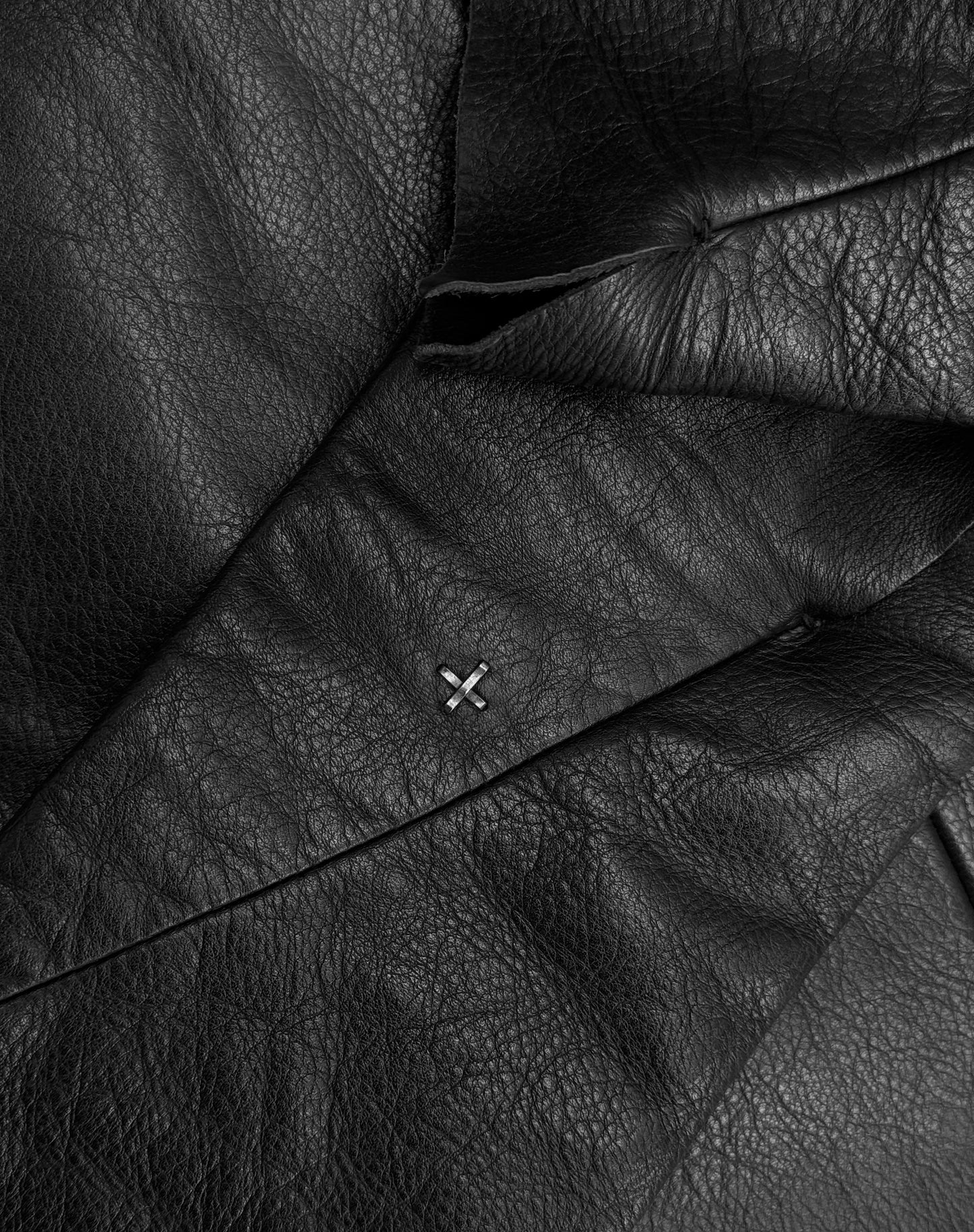 m.a+ by Maurizio Amadei ‘J221DZ’ SY 1.0 Unlined Cow Leather Hooded Aviator Jacket