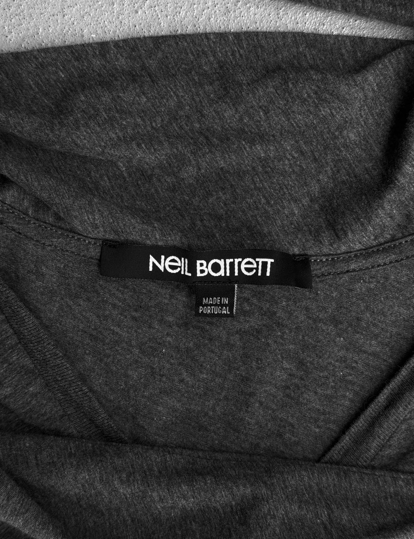 Neil Barrett Early 00s Scarf Collar T-shirt
