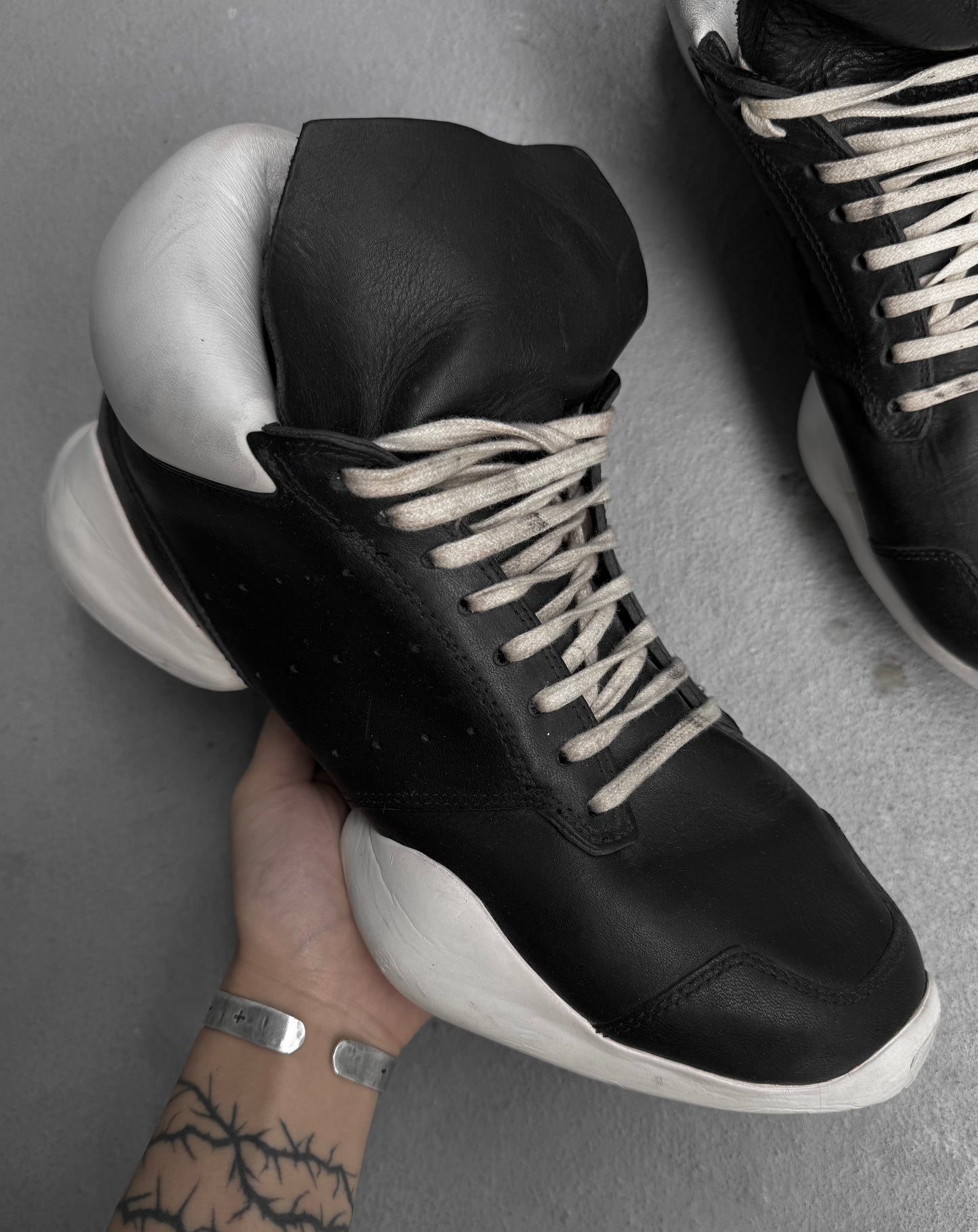 Rick Owens x Adidas SS14 “VICIOUS” Tech Runner Sneakers