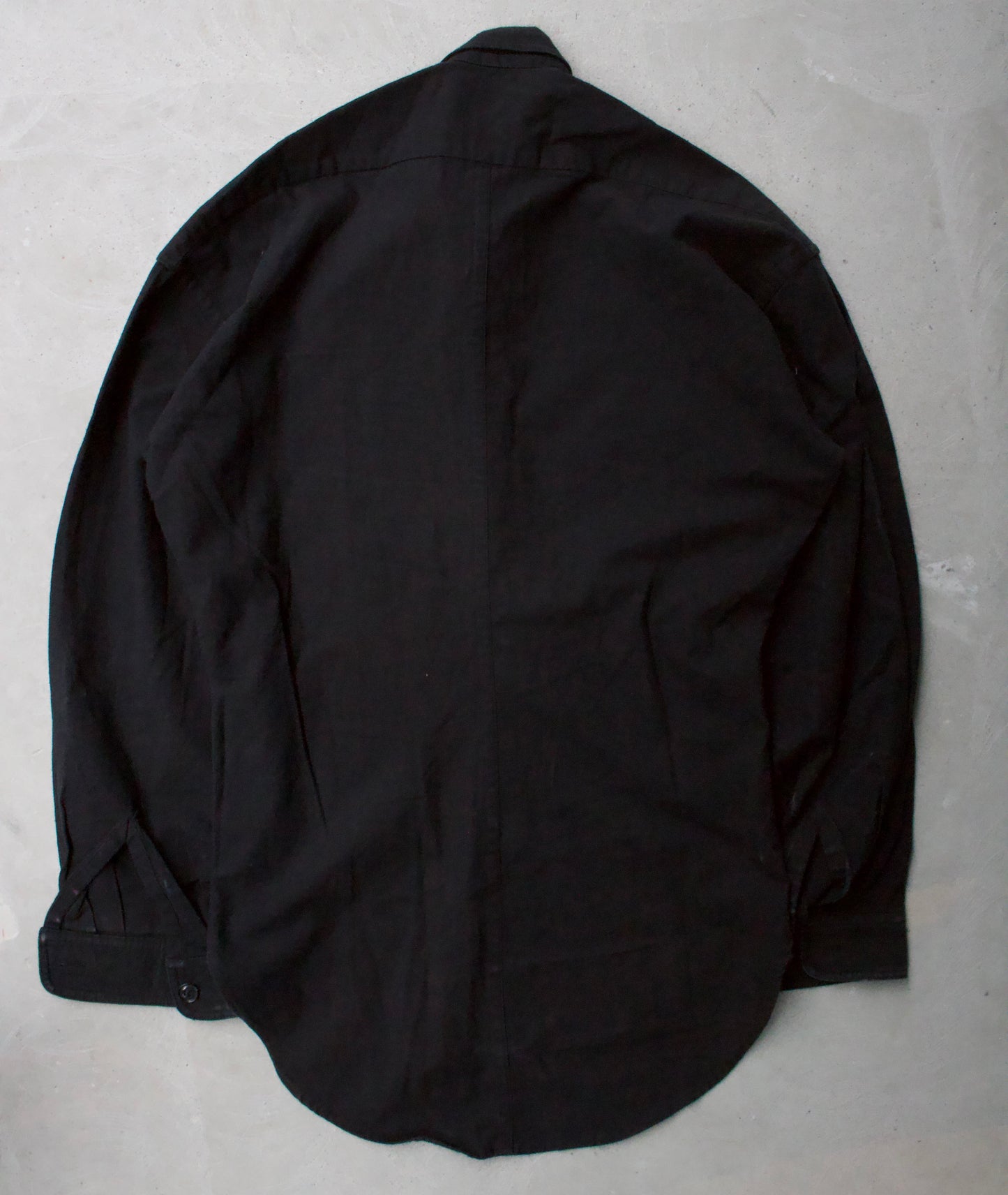 Christopher Nemeth Late 90s Hand Painted Contrast Pattern Button-up Shirt