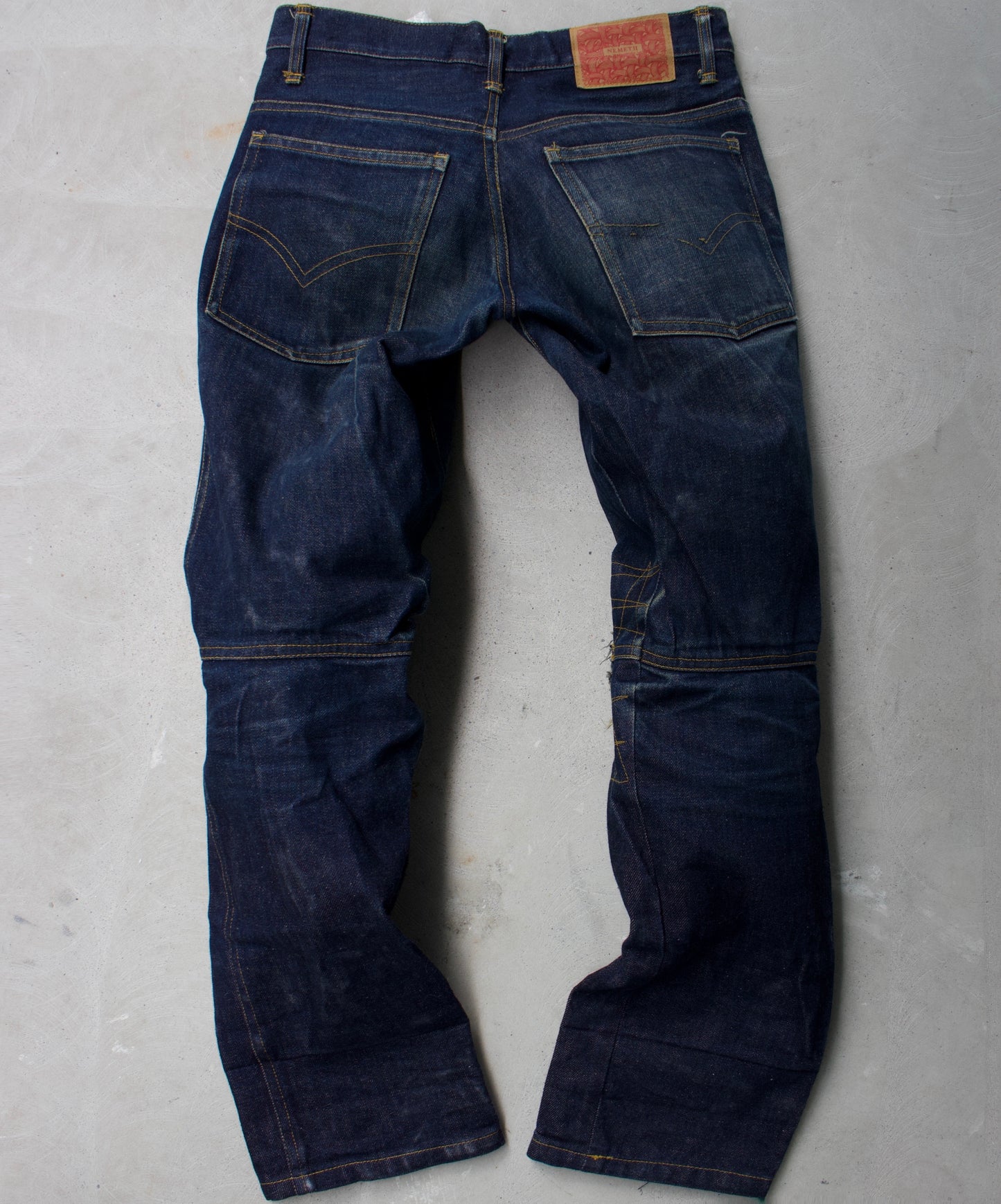 Christopher Nemeth Early 00s Reconstructed Knee Denim