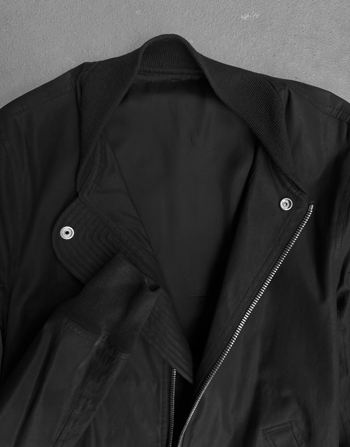 Rick Owens SS19 “BABEL” Lightweight MA-1 Bomber Jacket