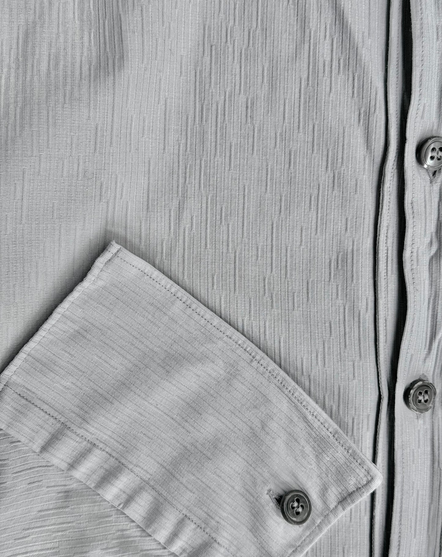 Carol Christian Poell 2010 ‘CM/2615 DELINE/3’ Textured Cotton Button-up Shirt