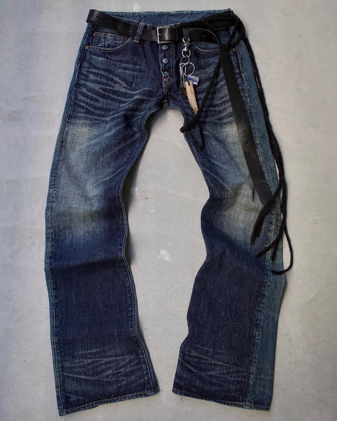 MiharaYasuhiro x SUGAR CANE Early 00s Flare Selvedge Denim