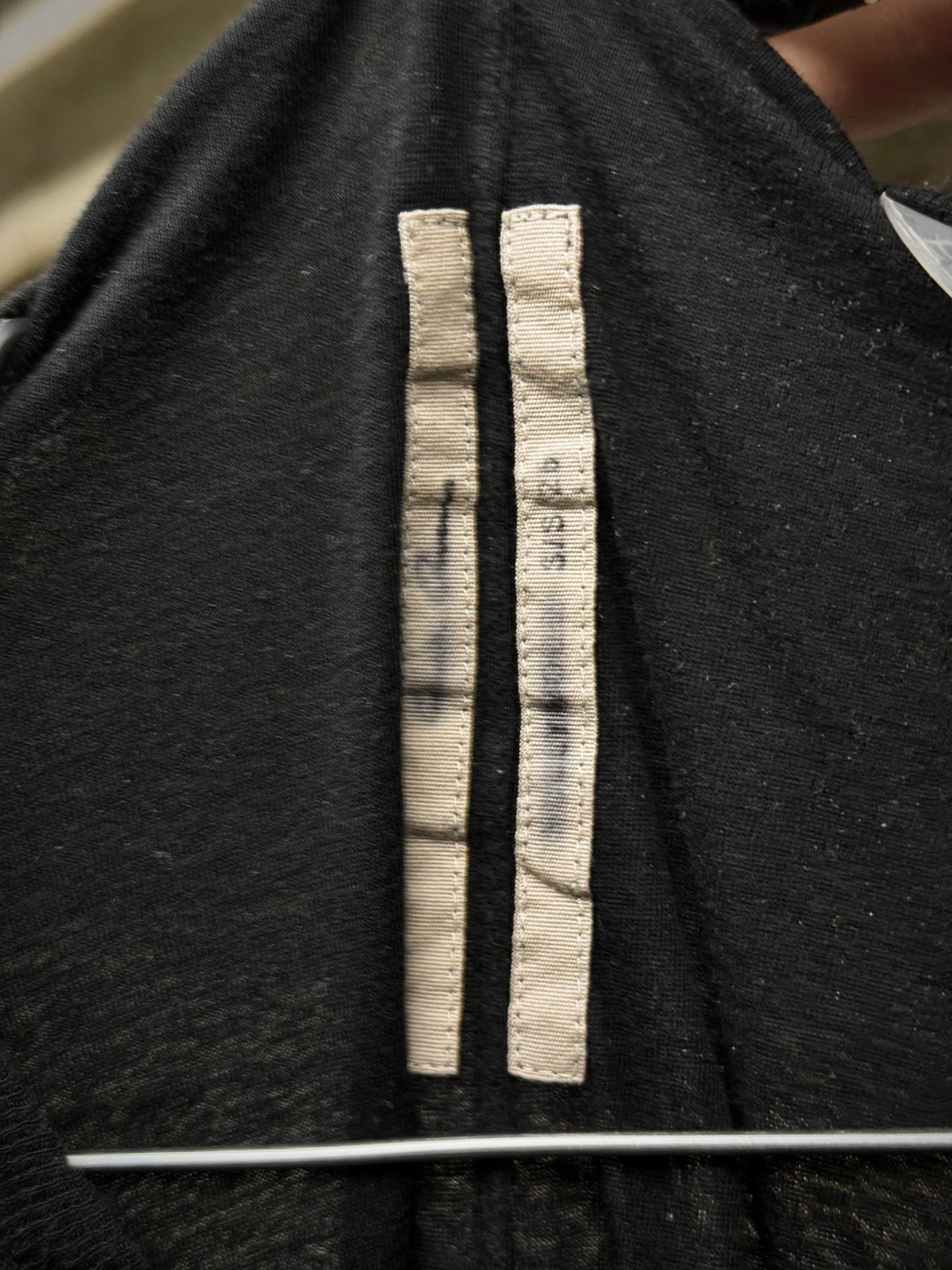 Rick Owens SS25 "HOLLYWOOD" Black Double Layered Long-sleeves detail | DRIEW GARMENTS