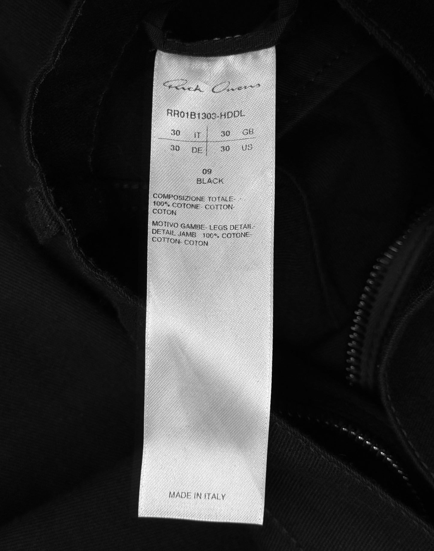 Rick Owens SS22 "FOGACHINE" Bolan Banana Denim