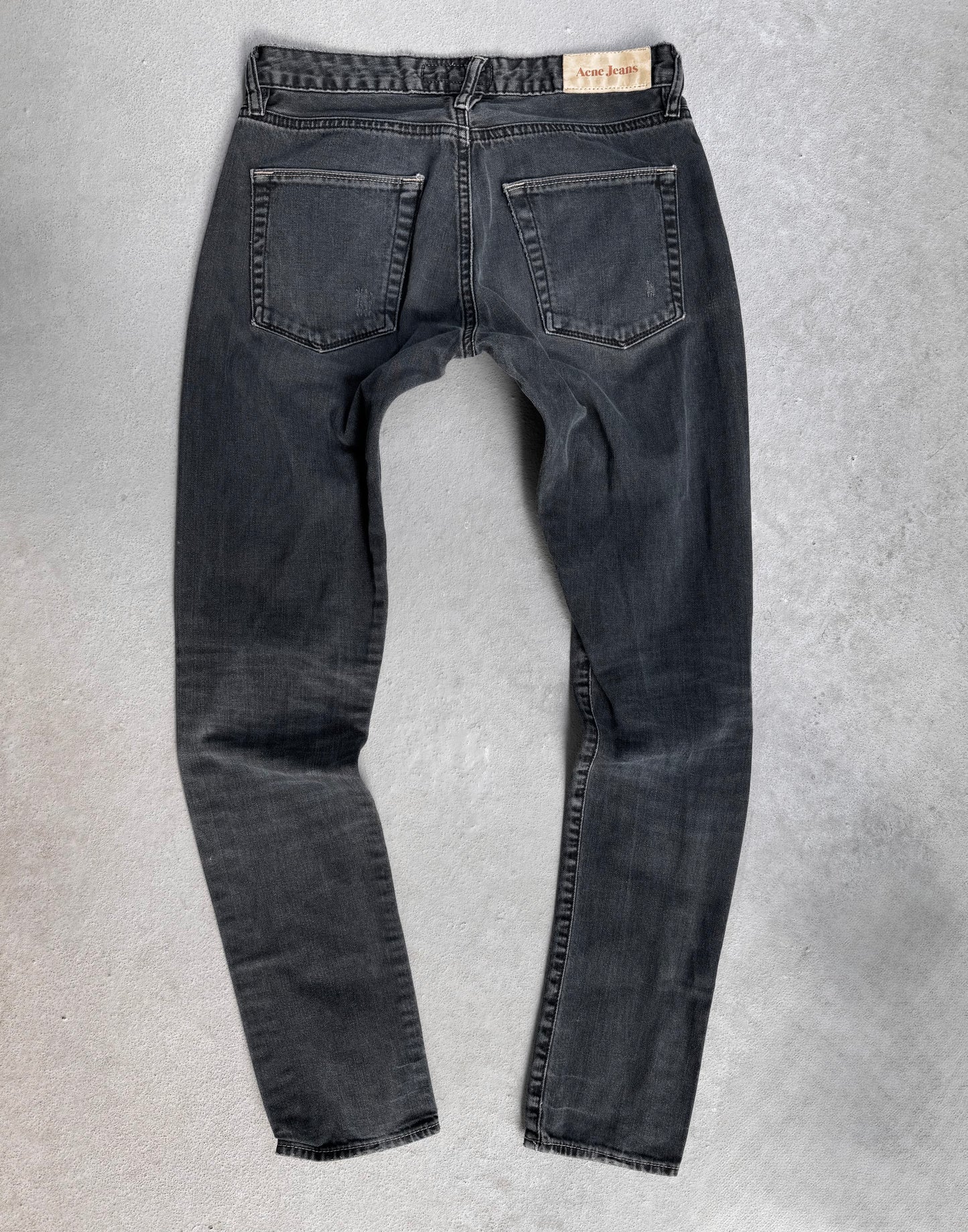 Acne Studios Early 00s Blue Over-dyed ‘Storlek’ Skinny Denim
