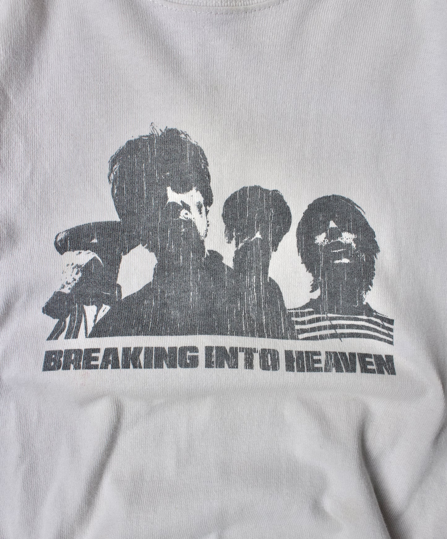 Midnight Studios AW17 “adored” ‘Breaking Into Heaven’ Graphic Cropped T-shirt