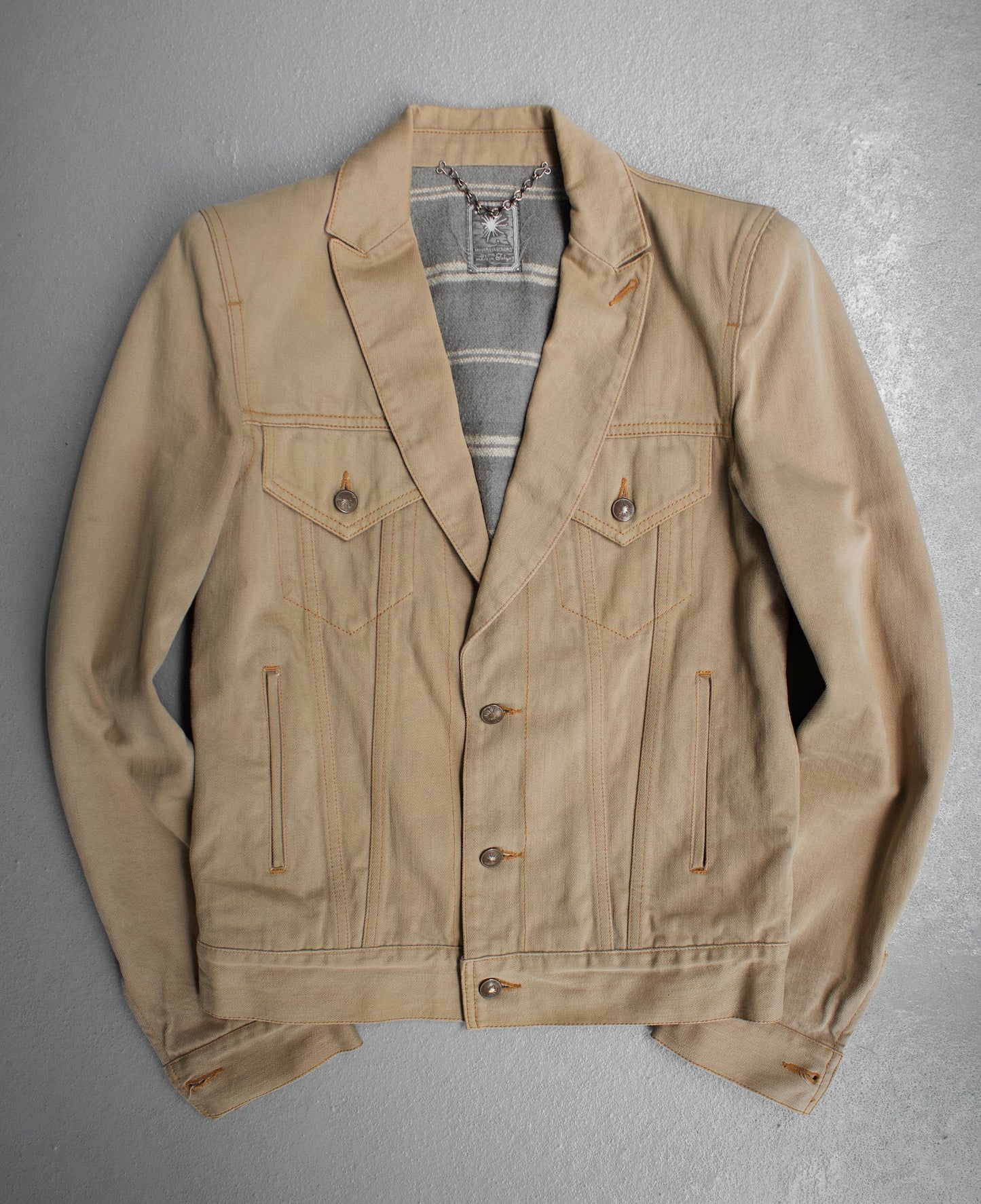 MiharaYasuhiro AW06 Hybrid Denim Blazer Jacket