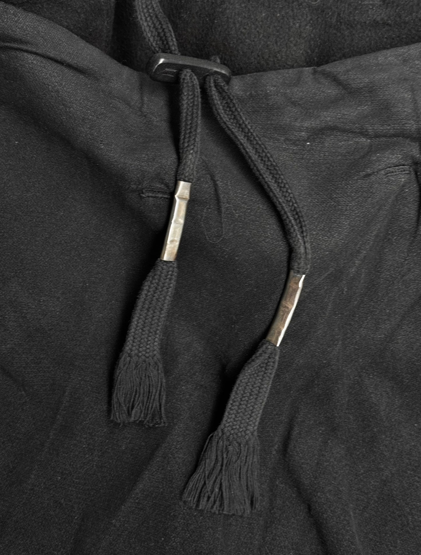 Boris Bidjan Saberi AW14-15 ‘P9’ Black Waxed Layered Lounge Pants
