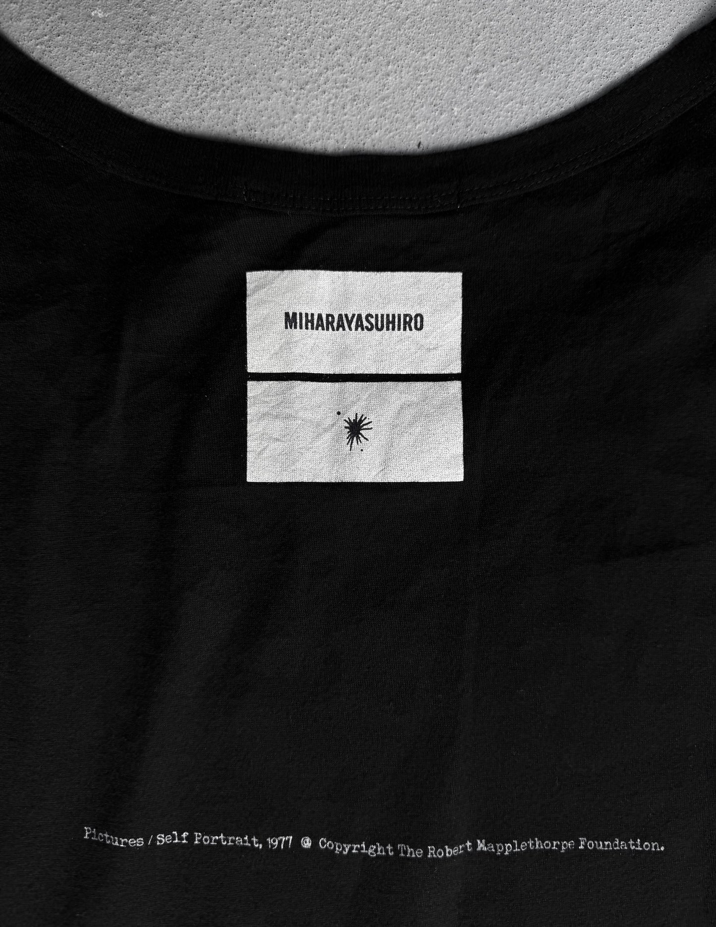 MiharaYasuhiro SS10 Mapplethorpe’s ‘Pictures’ Graphic Tank Top