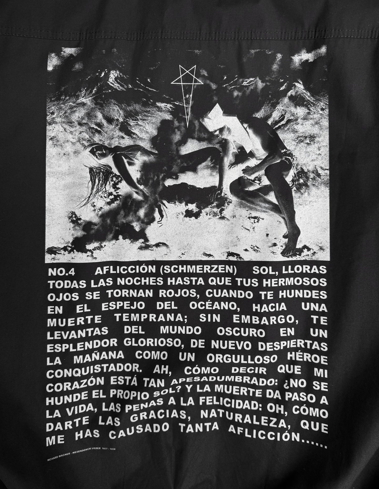 Rick Owens DRKSHDW SS20 “TECUATL” Richard Wagner’s Affliction MA-1 Bomber Jacket
