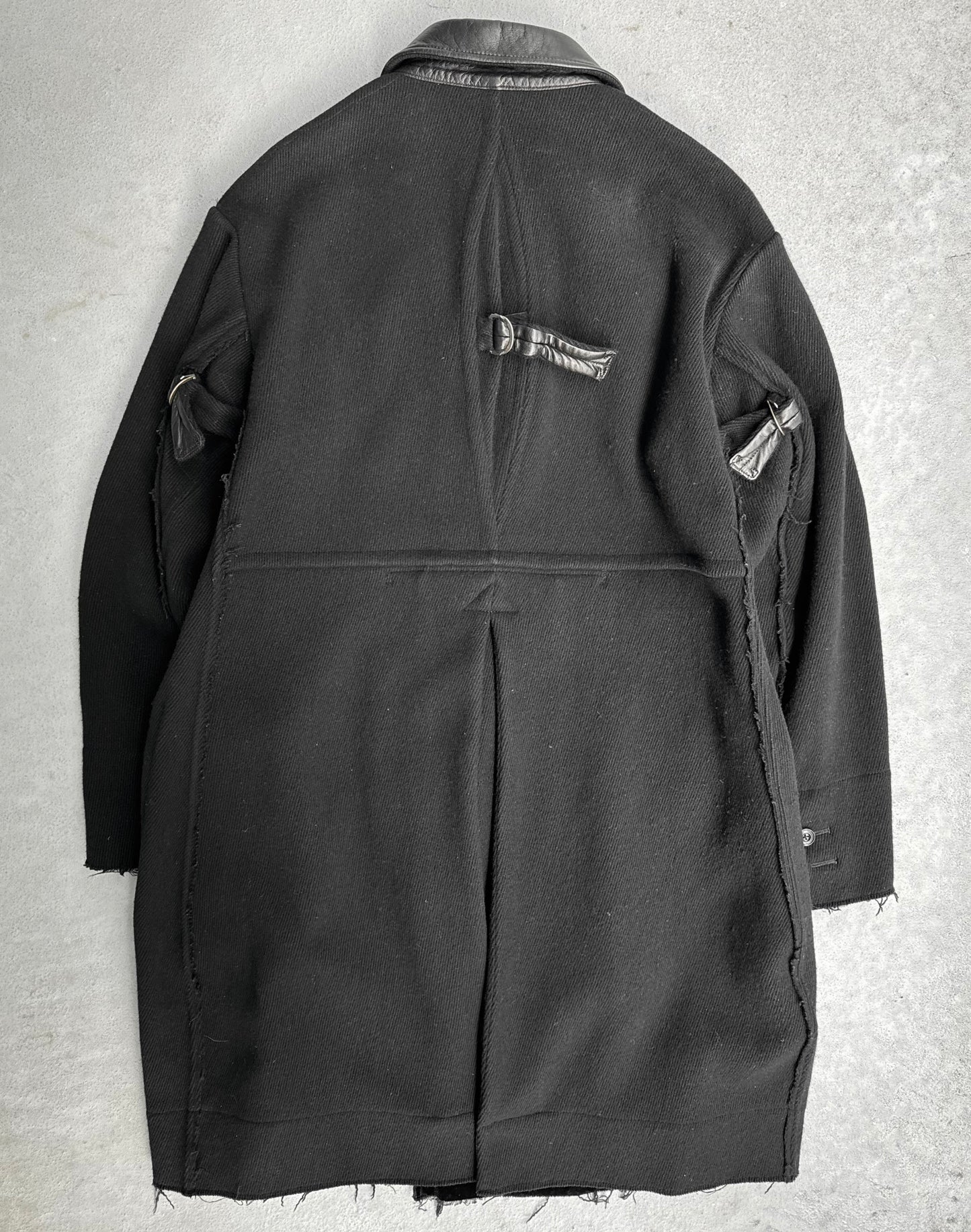 TakahiroMiyashita TheSoloist. AW15 Bondage Straps Wool Coat
