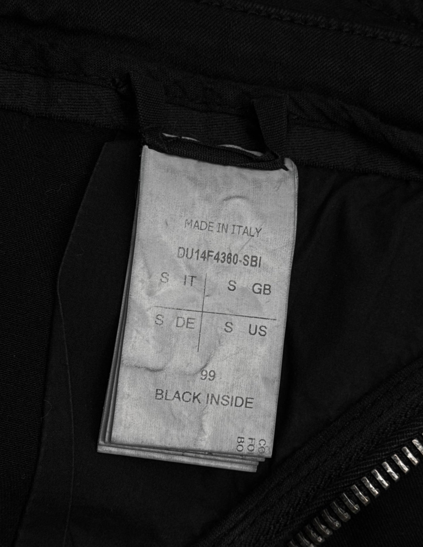 Rick Owens DRKSHDW AW14 "MOODY" Aircut Skinny Denim