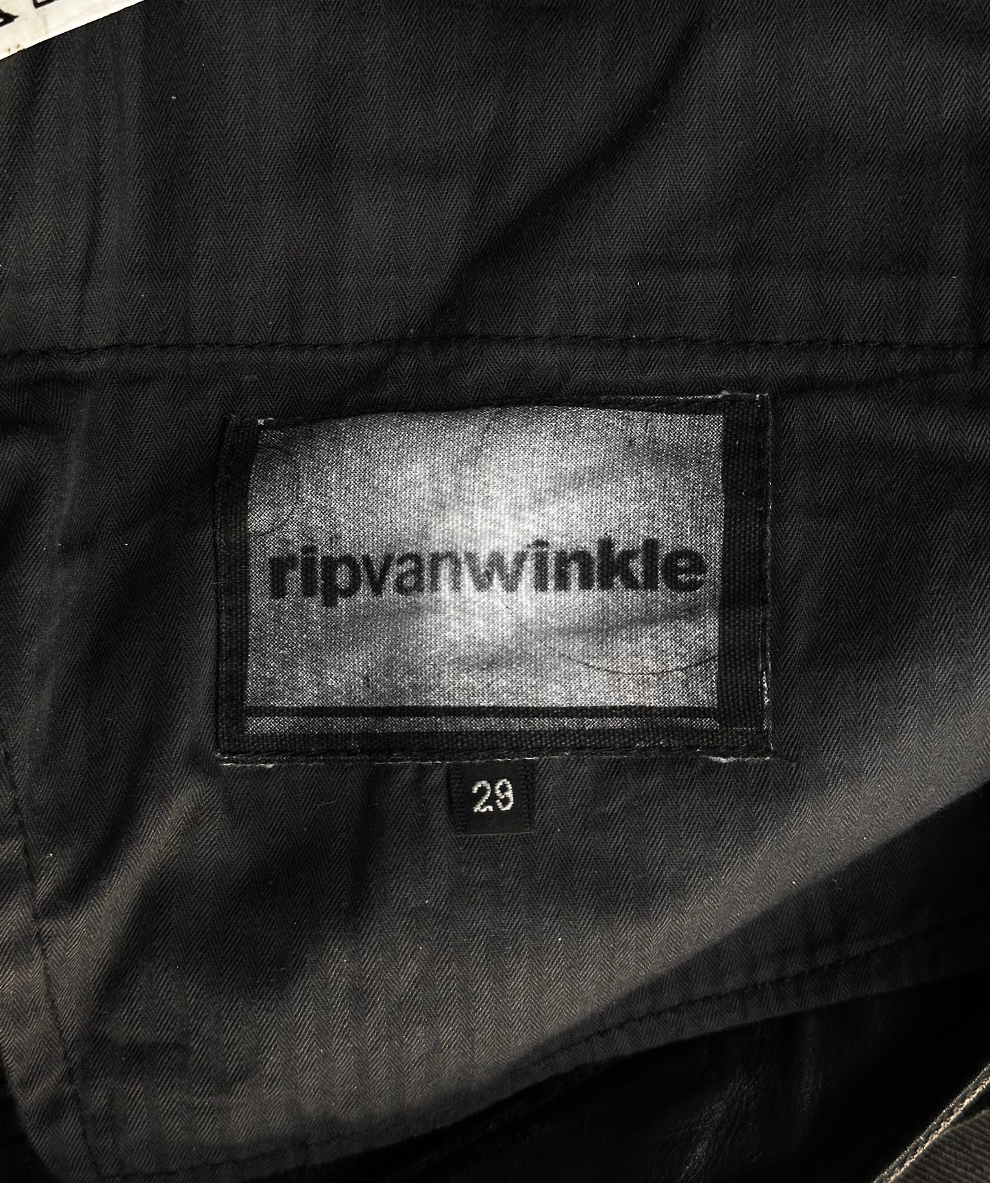 RipVanWinkle Early 00s Stonewash Grey Bootcut Denim