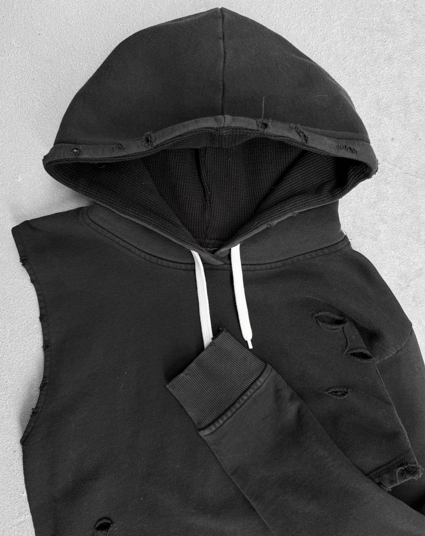 Number (N)ine SS05 “Nightcrawler” Asymmetrical One-off Hoodie