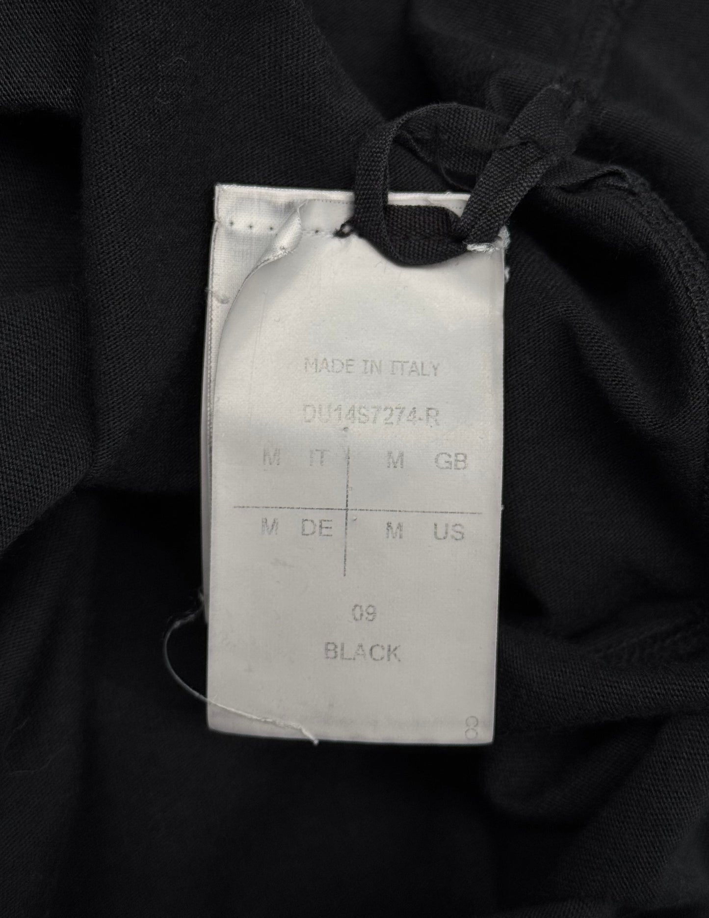 Rick Owens DRKSHDW SS14 “VICIOUS” Black Level Tank-top