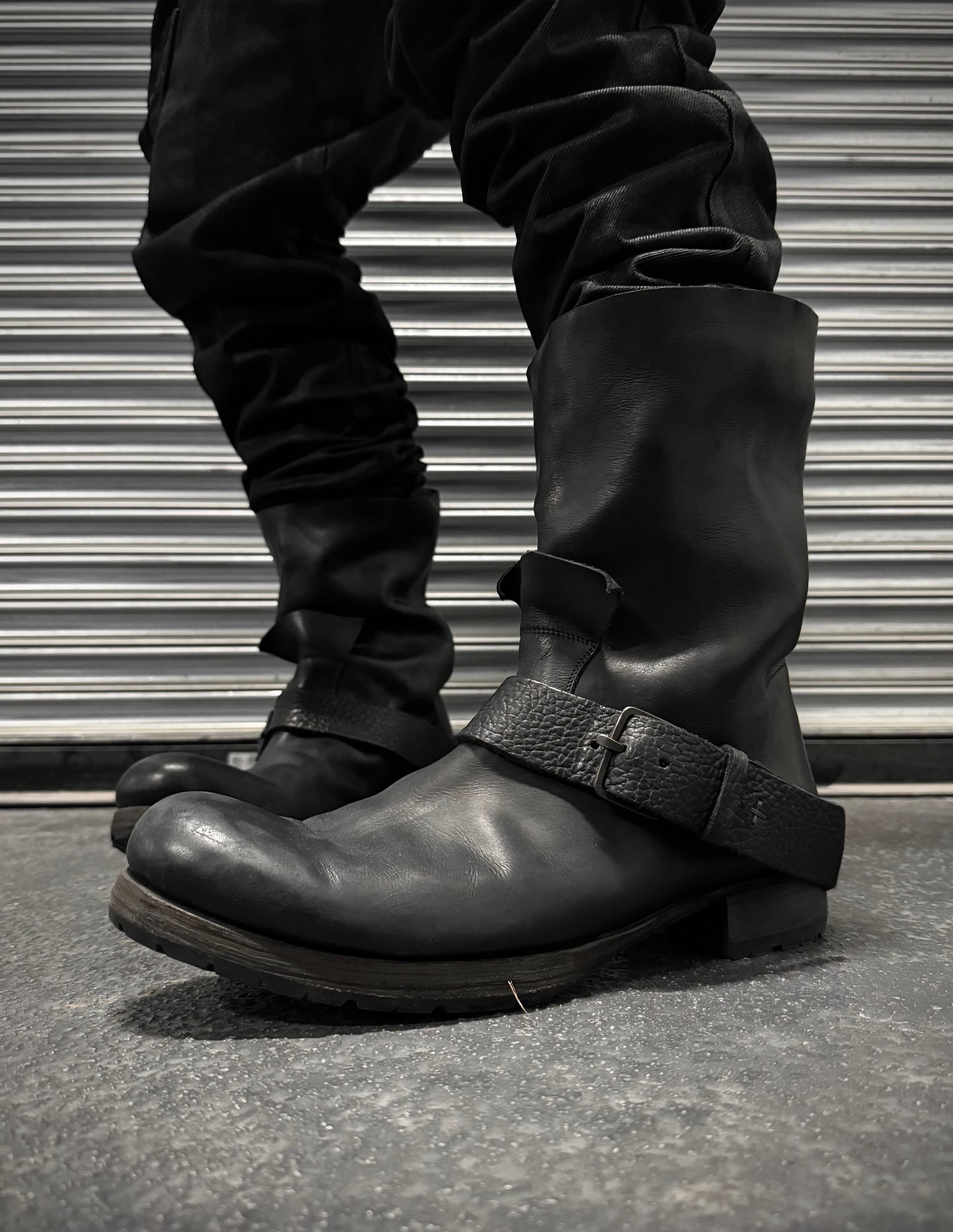 m.a+ by Maurizio Amadei 'S1C31' VA 1.5 Tall Buckle Engineer Boots