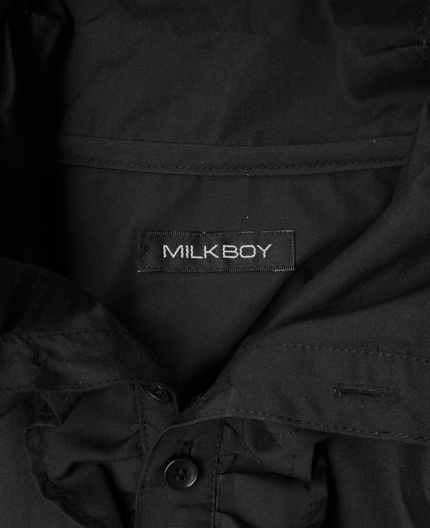 MILKBOY Early 00s Ruffle Details Button-up Shirt