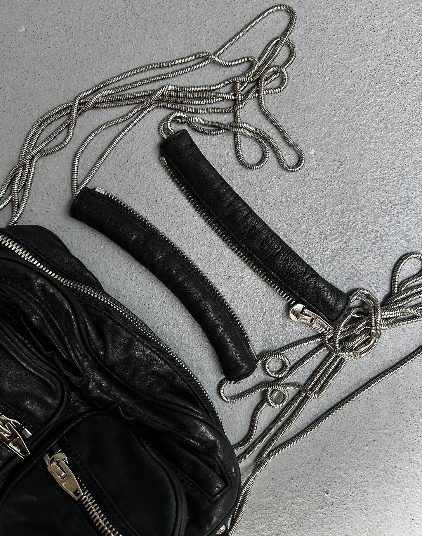 Alexander Wang Early 00s Leather Side Bag