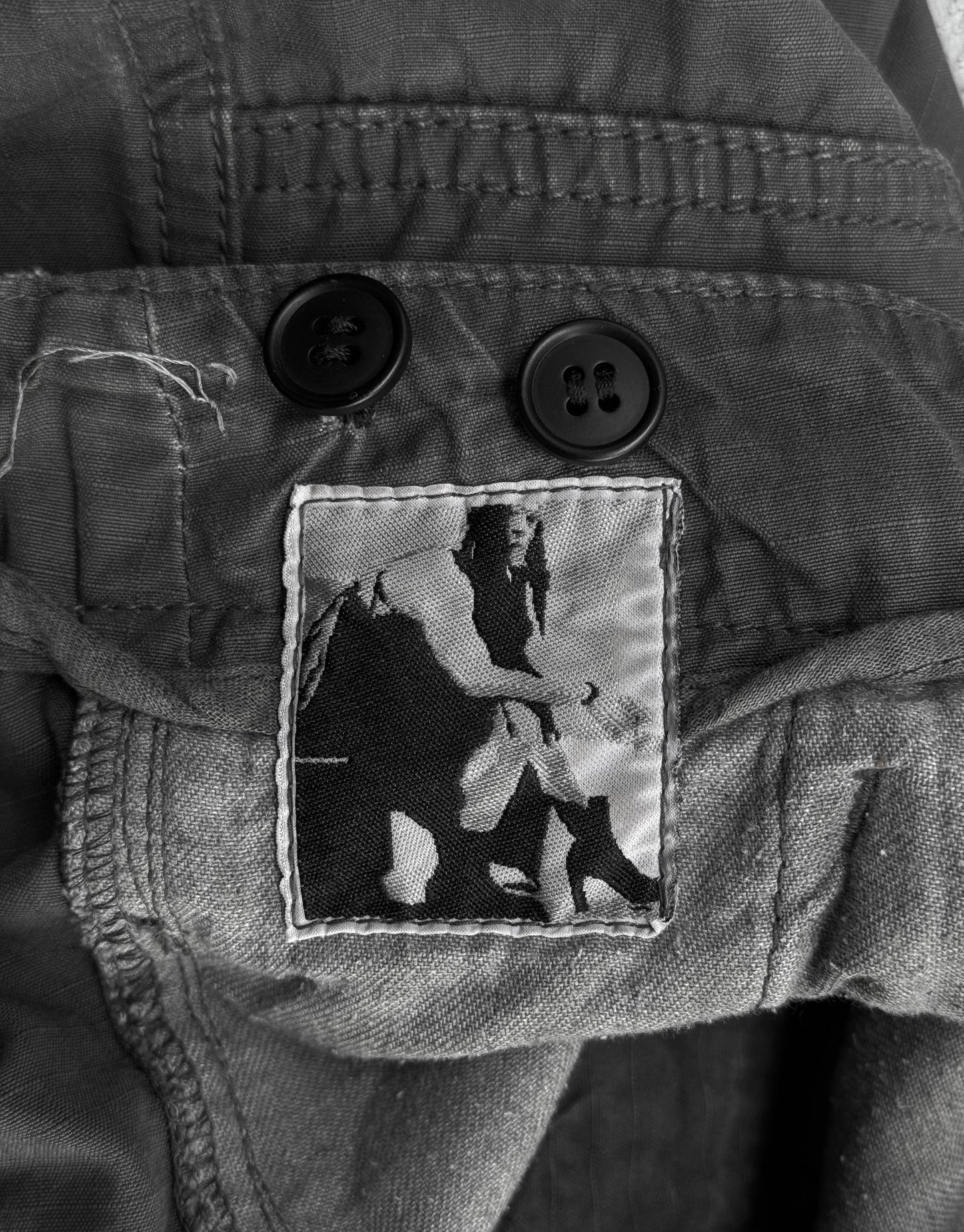 Rick Owens DRKSHDW AW09 “CRUST” Hogwash Aircut Ripstop Pants