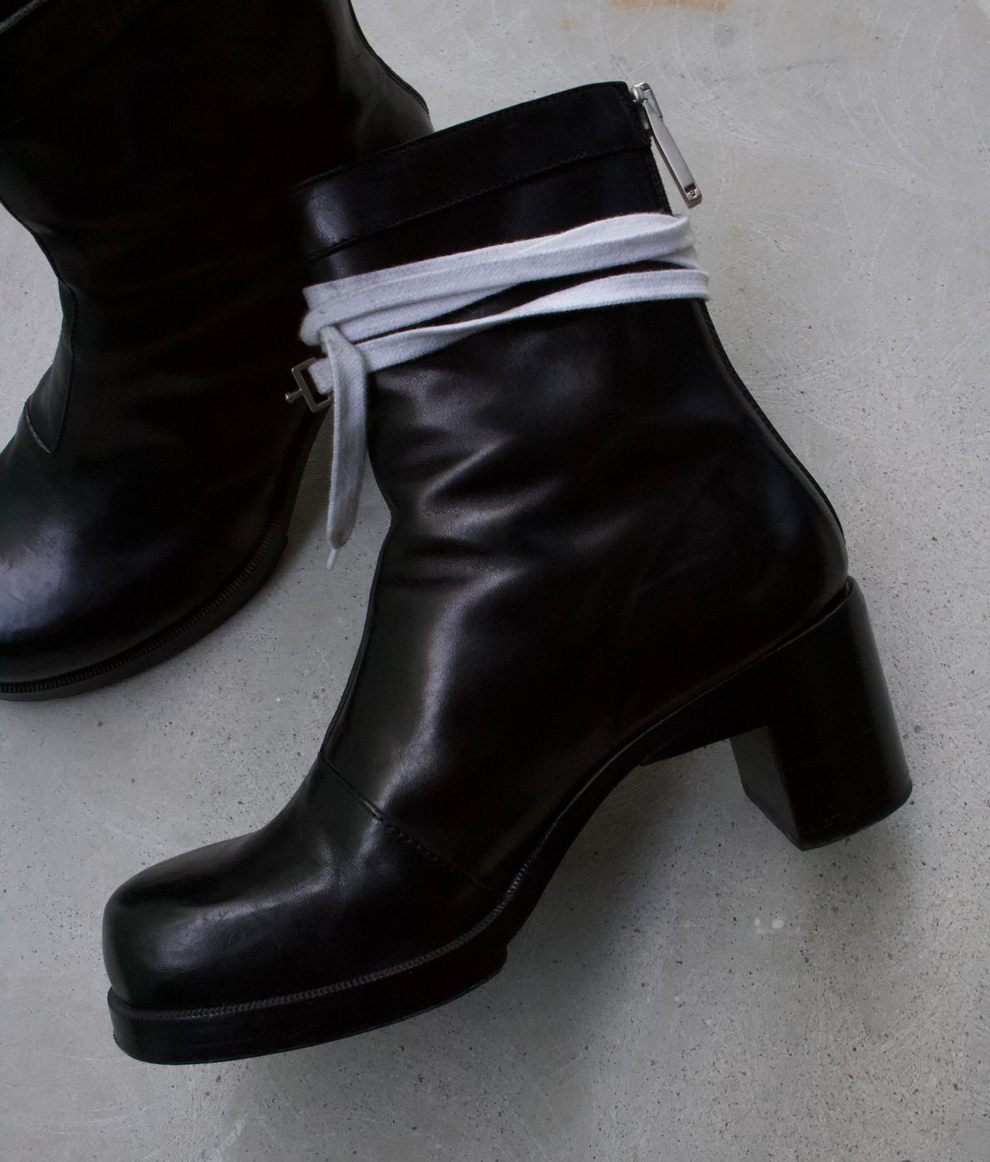 1017 ALYX 9SM SS19 ‘Bowie’ Platform Heel Boots