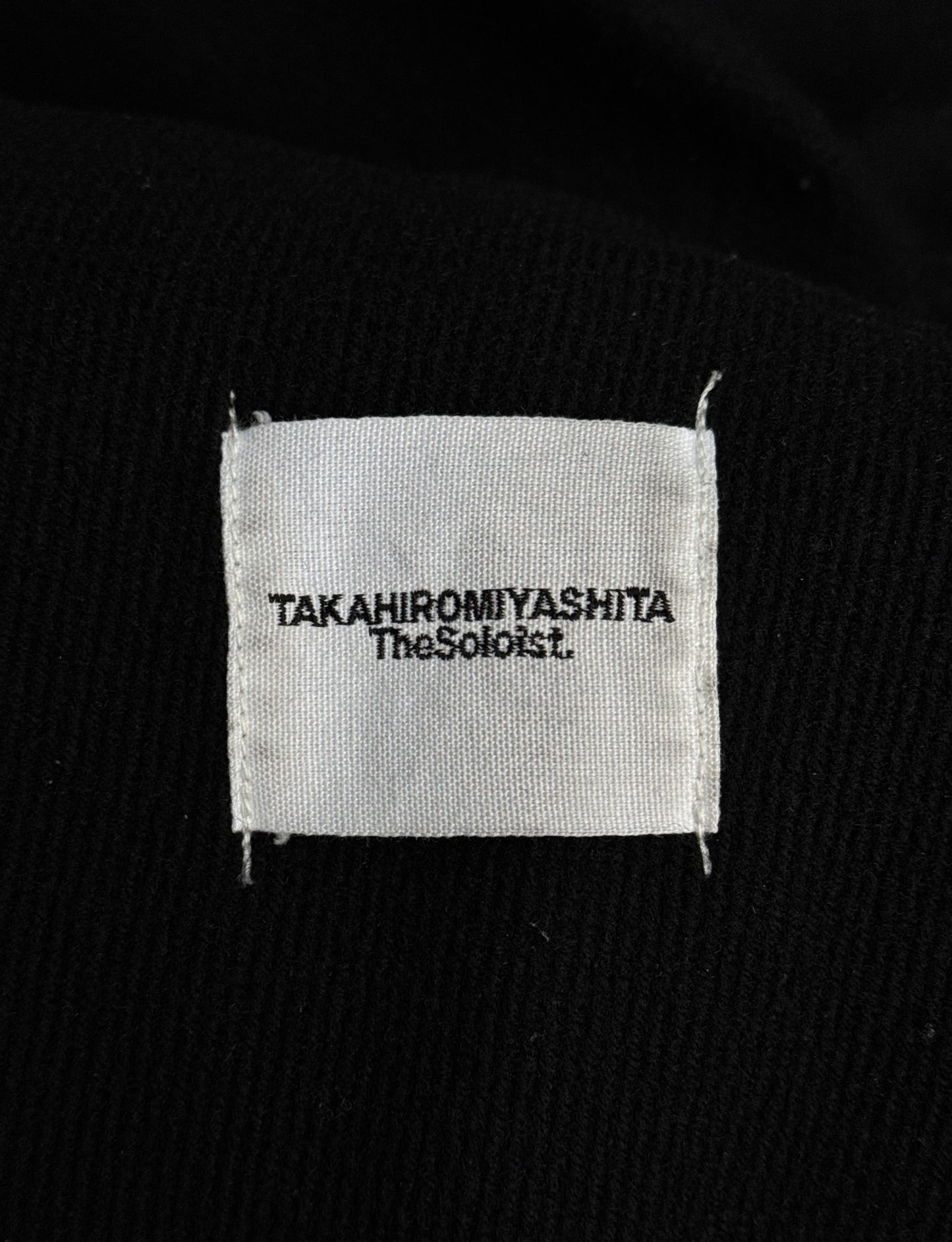 TakahiroMiyashita TheSoloist. AW15 Bondage Straps Wool Coat