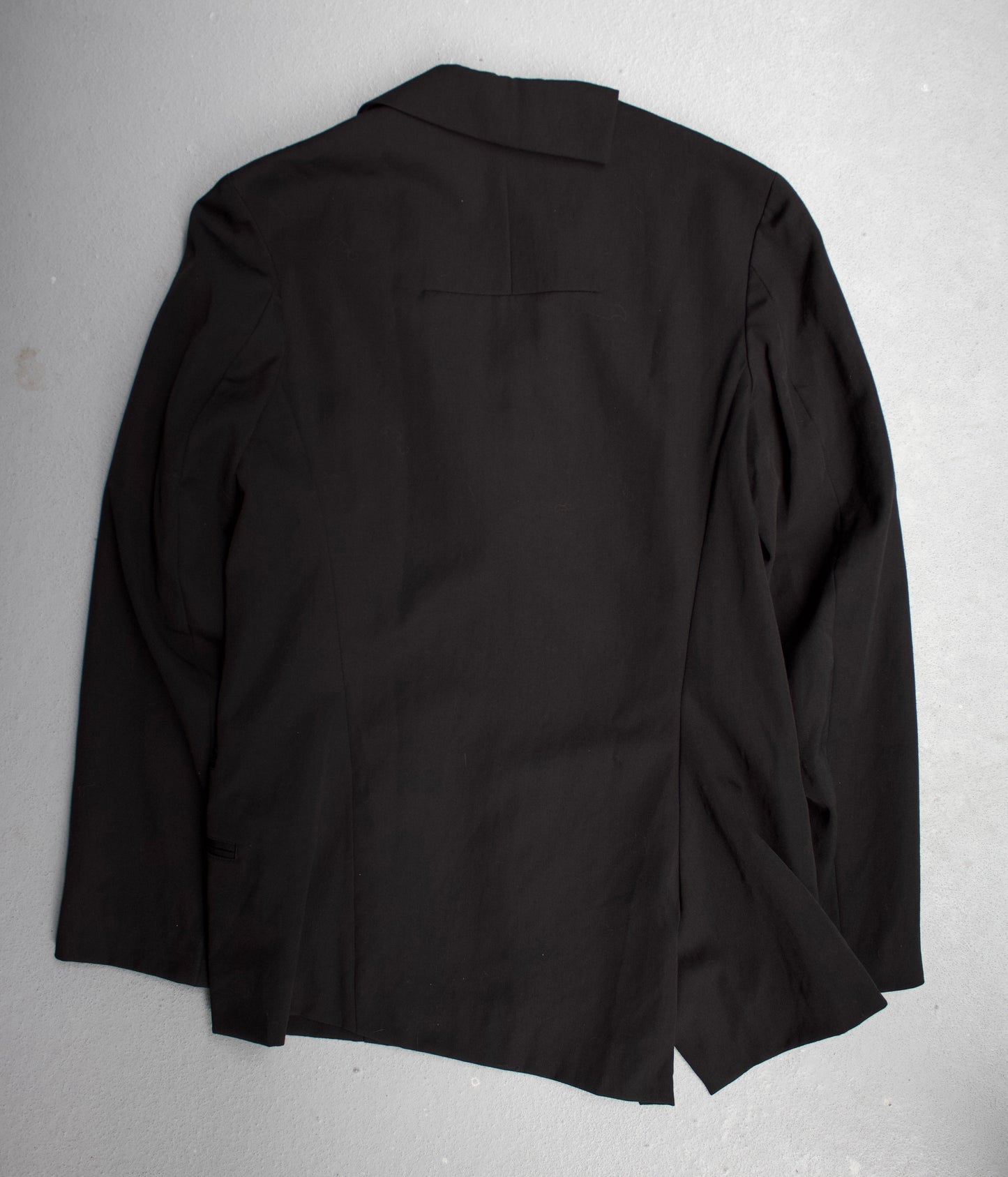Y’s by Yohji Yamamoto AW12 Asymmetrical Wool Blazer