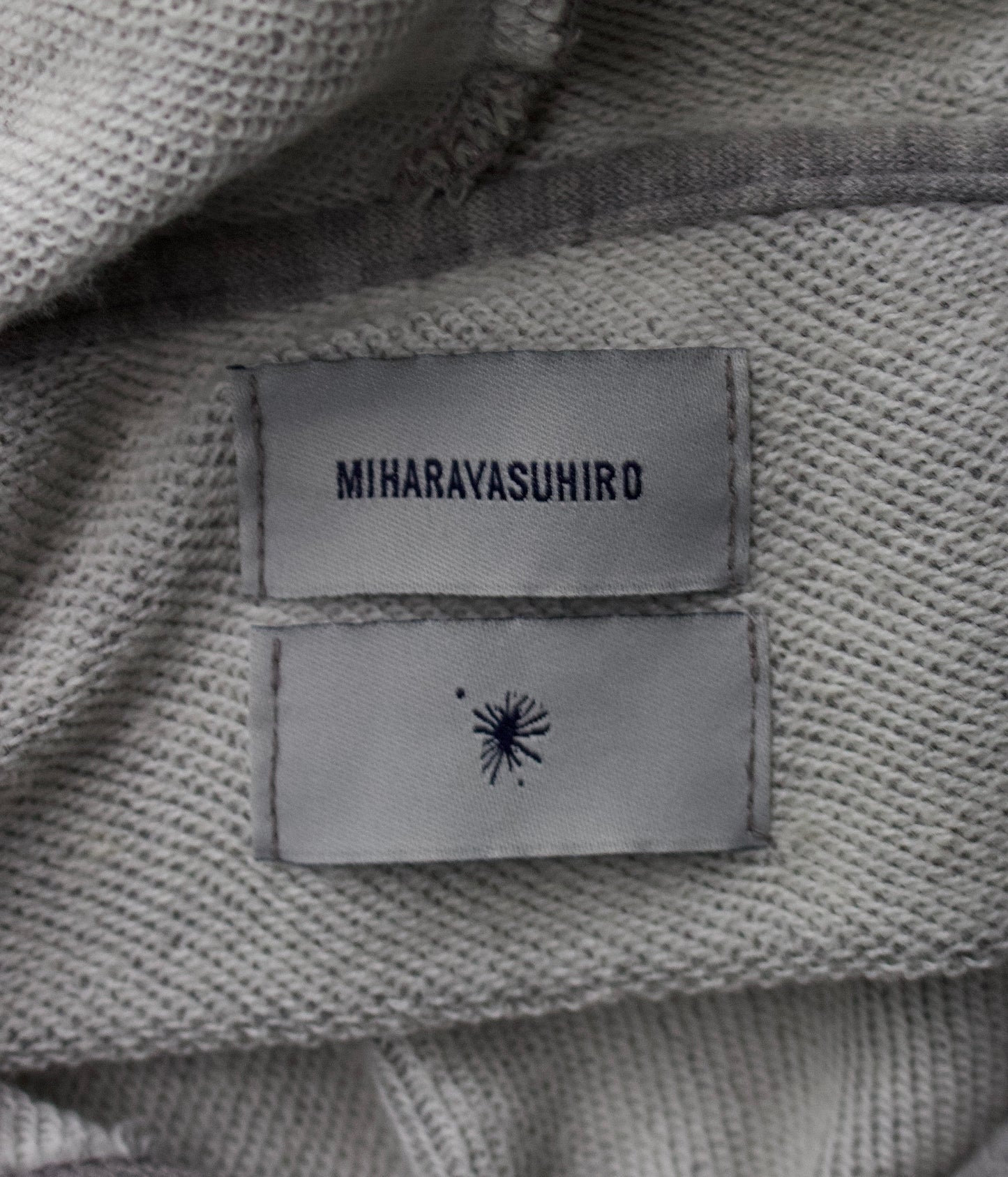 MiharaYasuhiro SS08 Distressed French Terry Zip-Up Hoodie