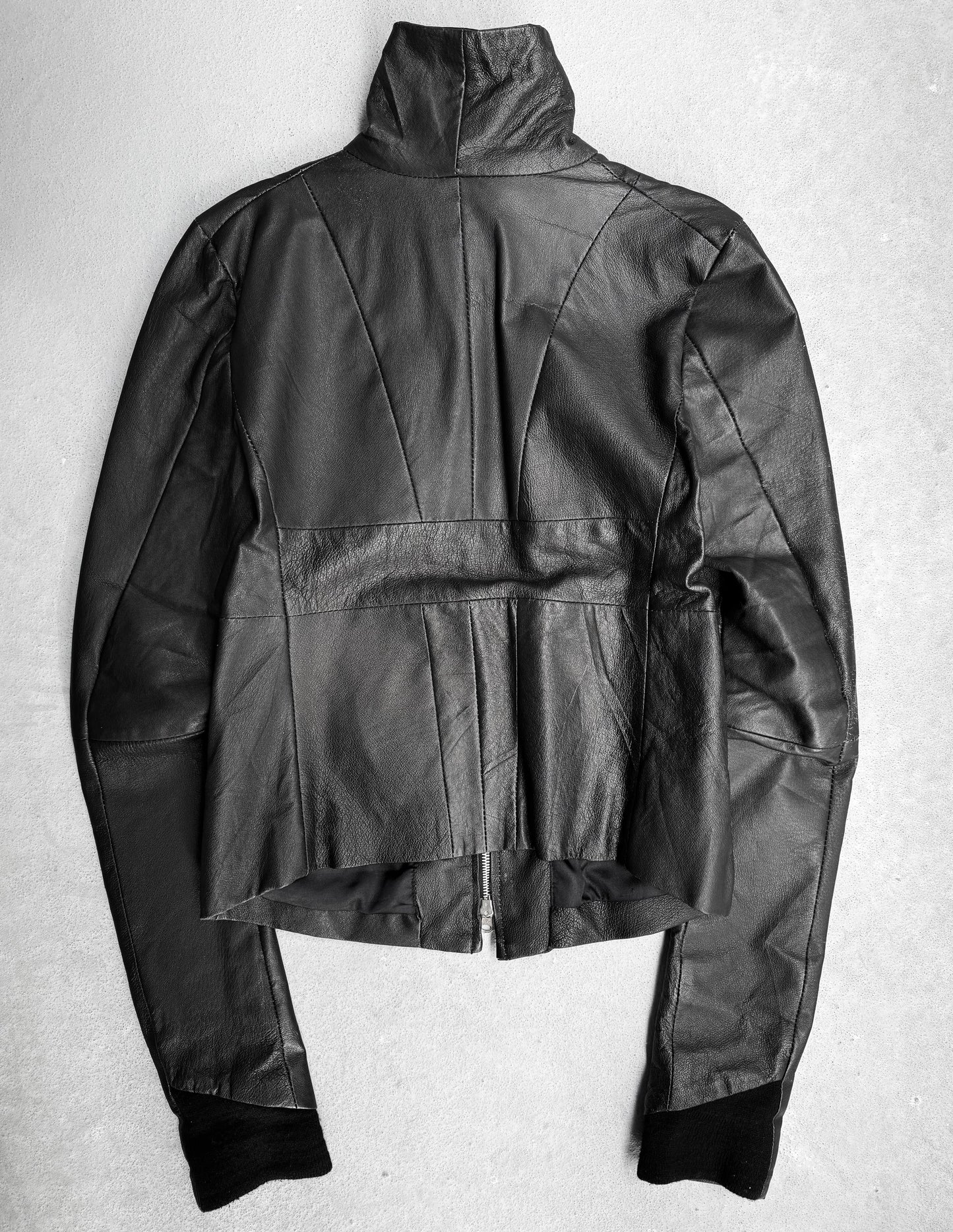 EKAM Early 00s Lambskin Leather Rider Jacket