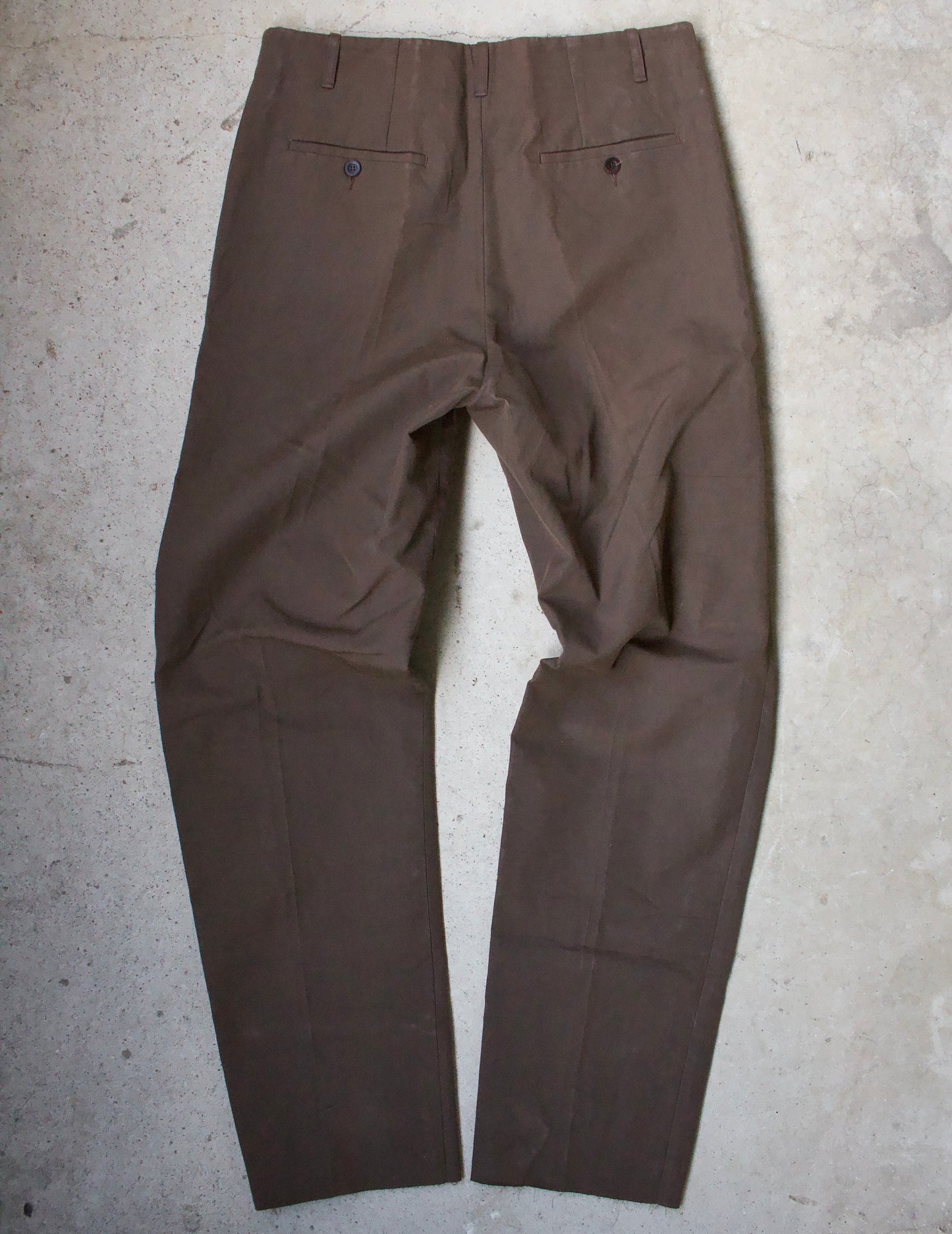 Rick Owens AW03 “TRUCKER” High-waisted Work Pants