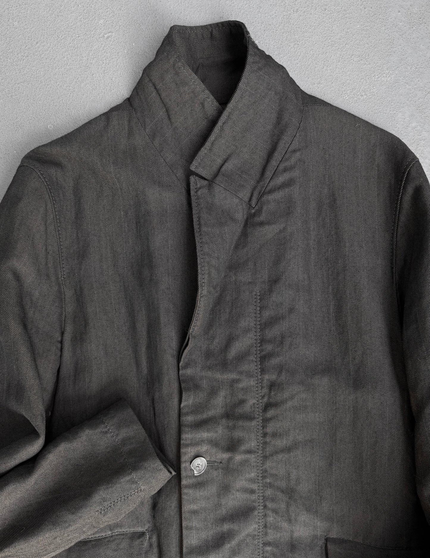 Taichi Murakami Displacement Double Breasted Work Blazer