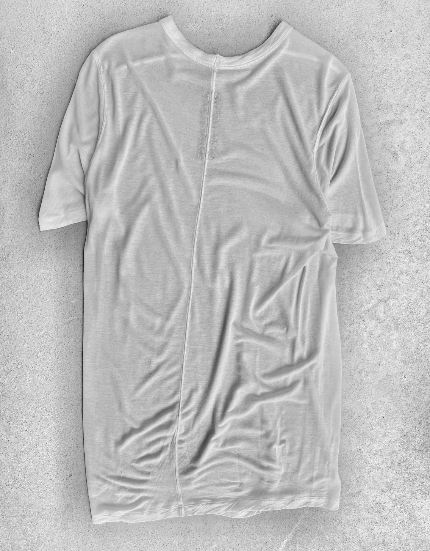 Rick Owens SS20 “TECUATL” White Level T-shirt