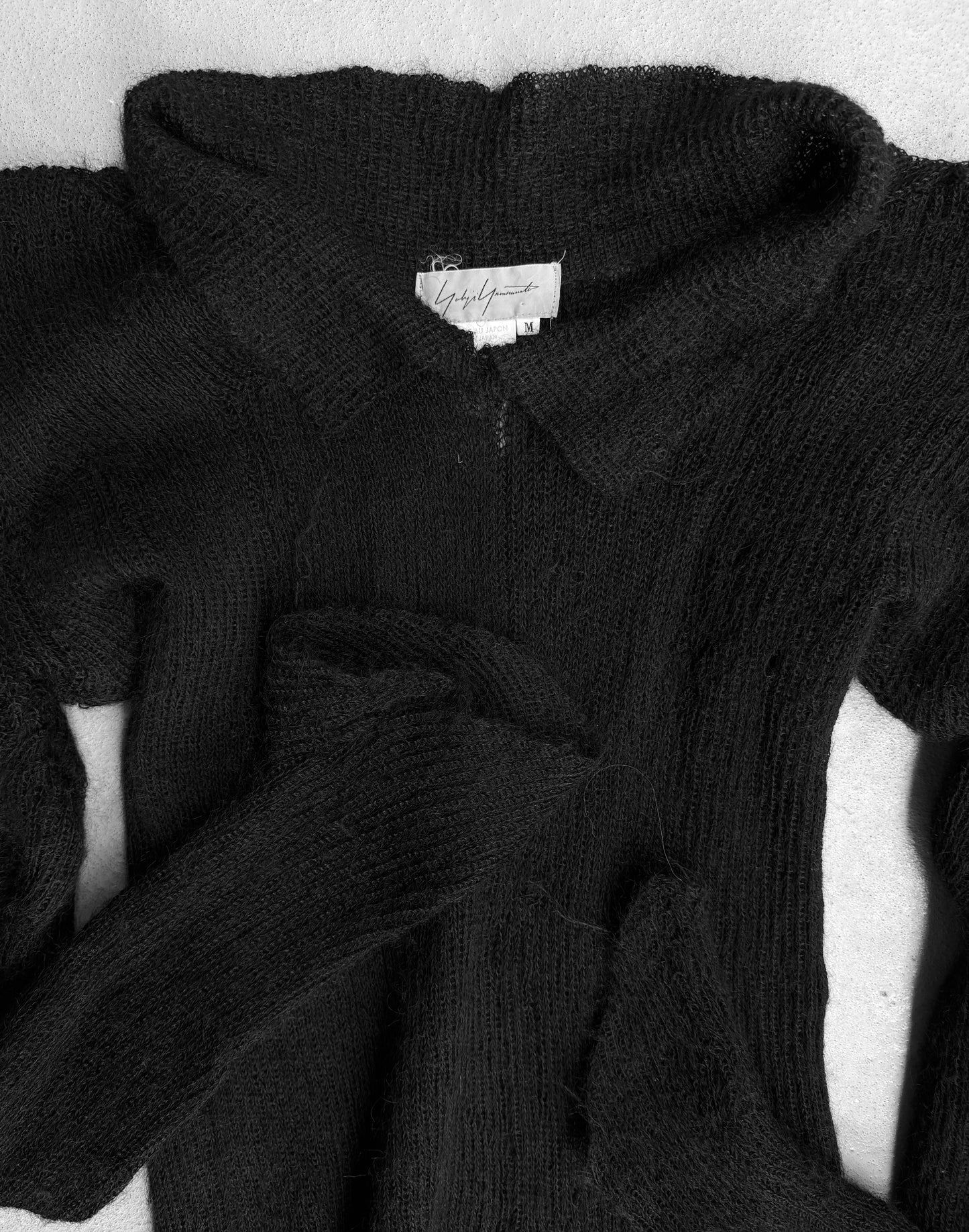 Yohji Yamamoto AW98 Deformed Wool Sweater