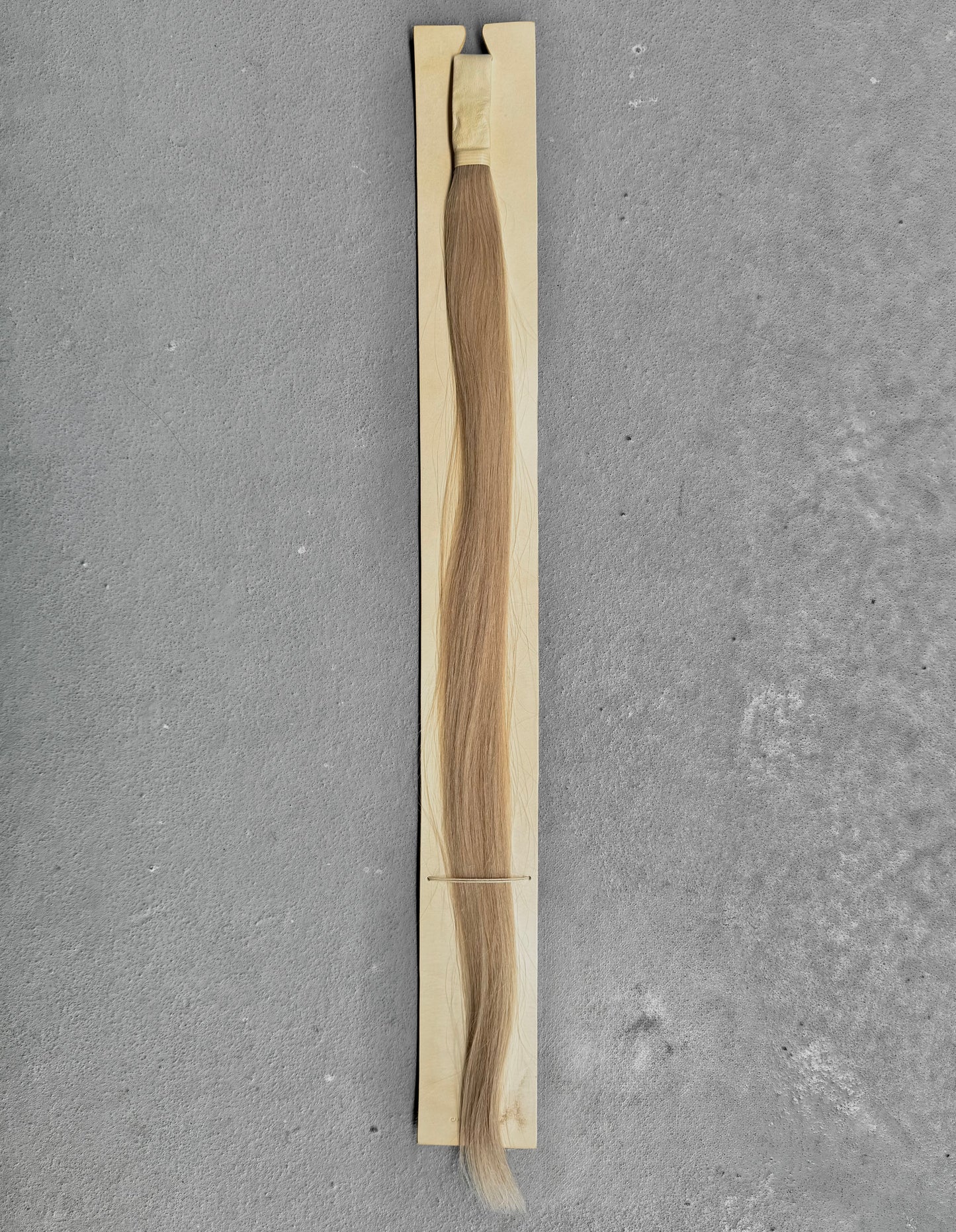 Carol Christian Poell SS06 "U-Turn" 'AM/2028 HAAR/2A’ Blonde Human Hair Tie detail | DRIEW GARMENTS