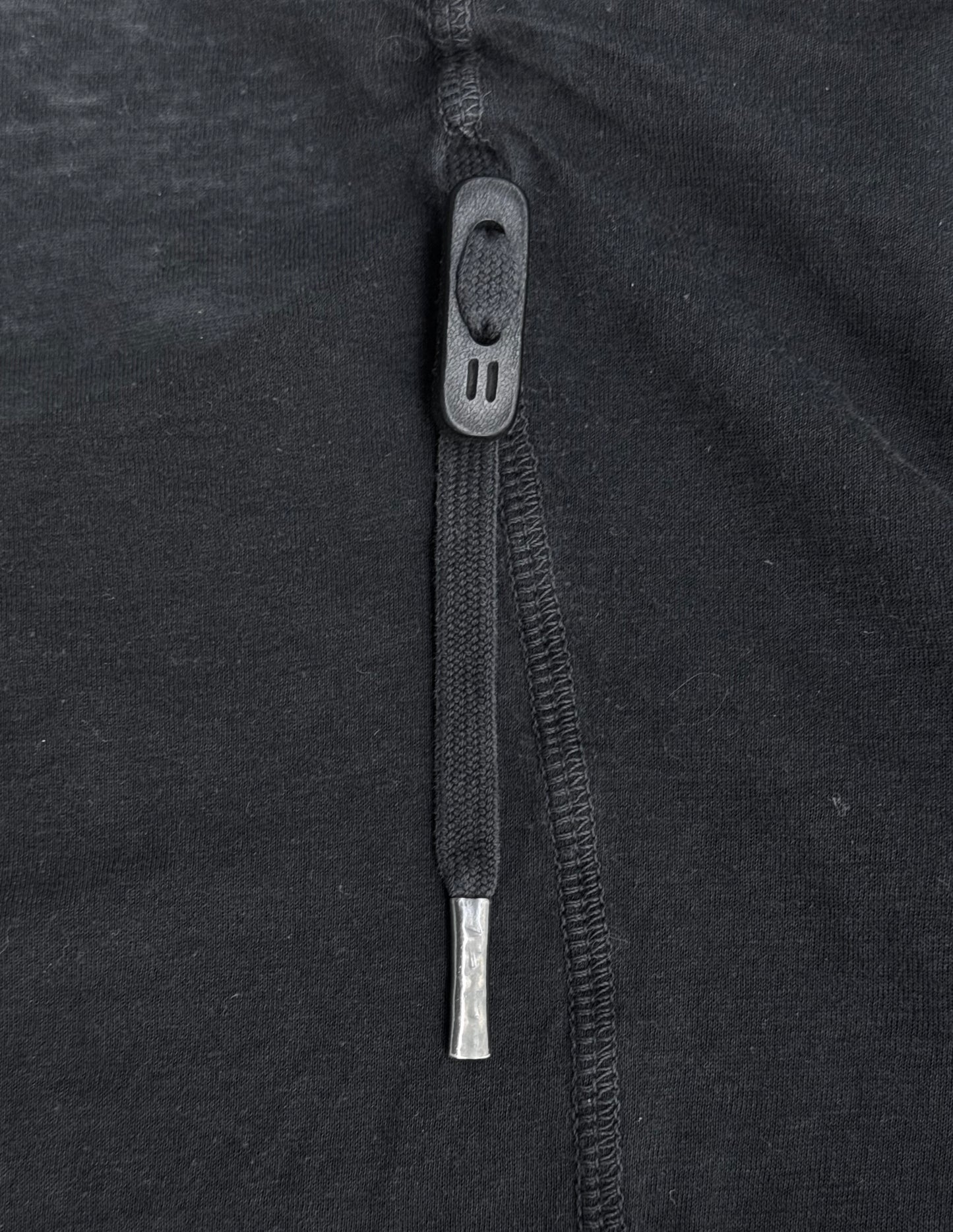 Boris Bidjan Saberi SS16 ‘TS1’ Black Object-dyed Asymmetrical Raw Hem T-shirt