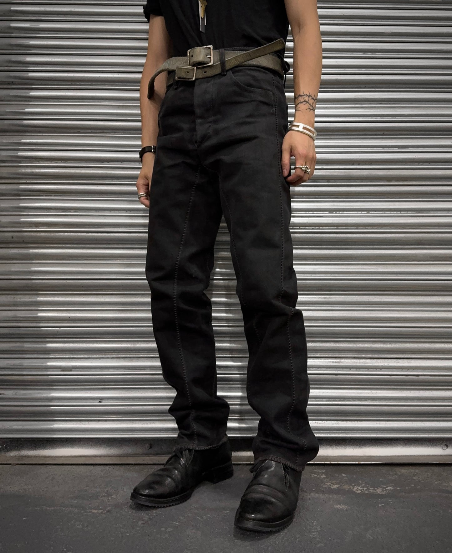Carol Christian Poell ‘JM/2321 KIT-S’ Overlock Box Cut Denim