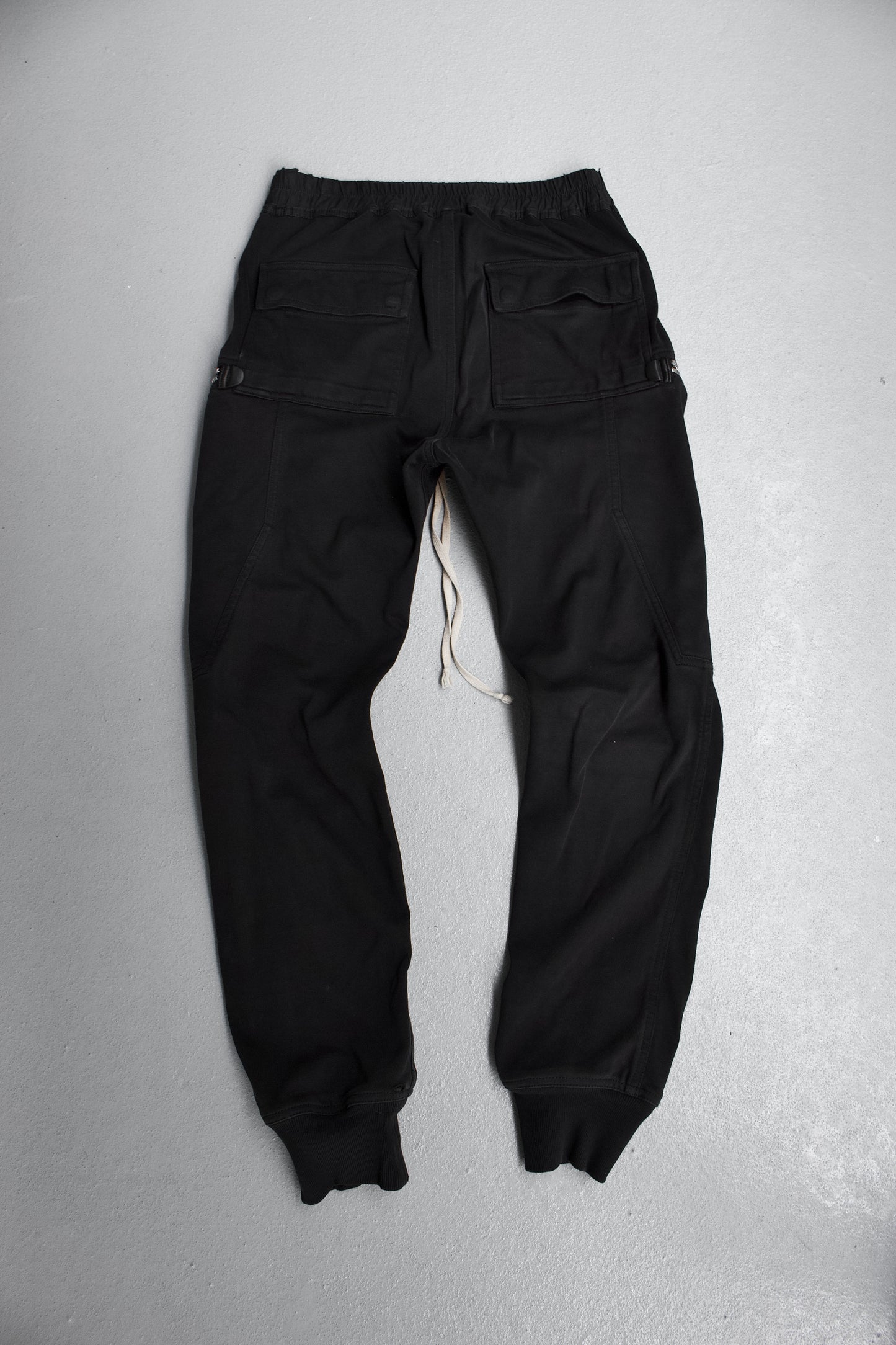 Rick Owens SS20 “TECUATL” Drawstring Cargos Joggers