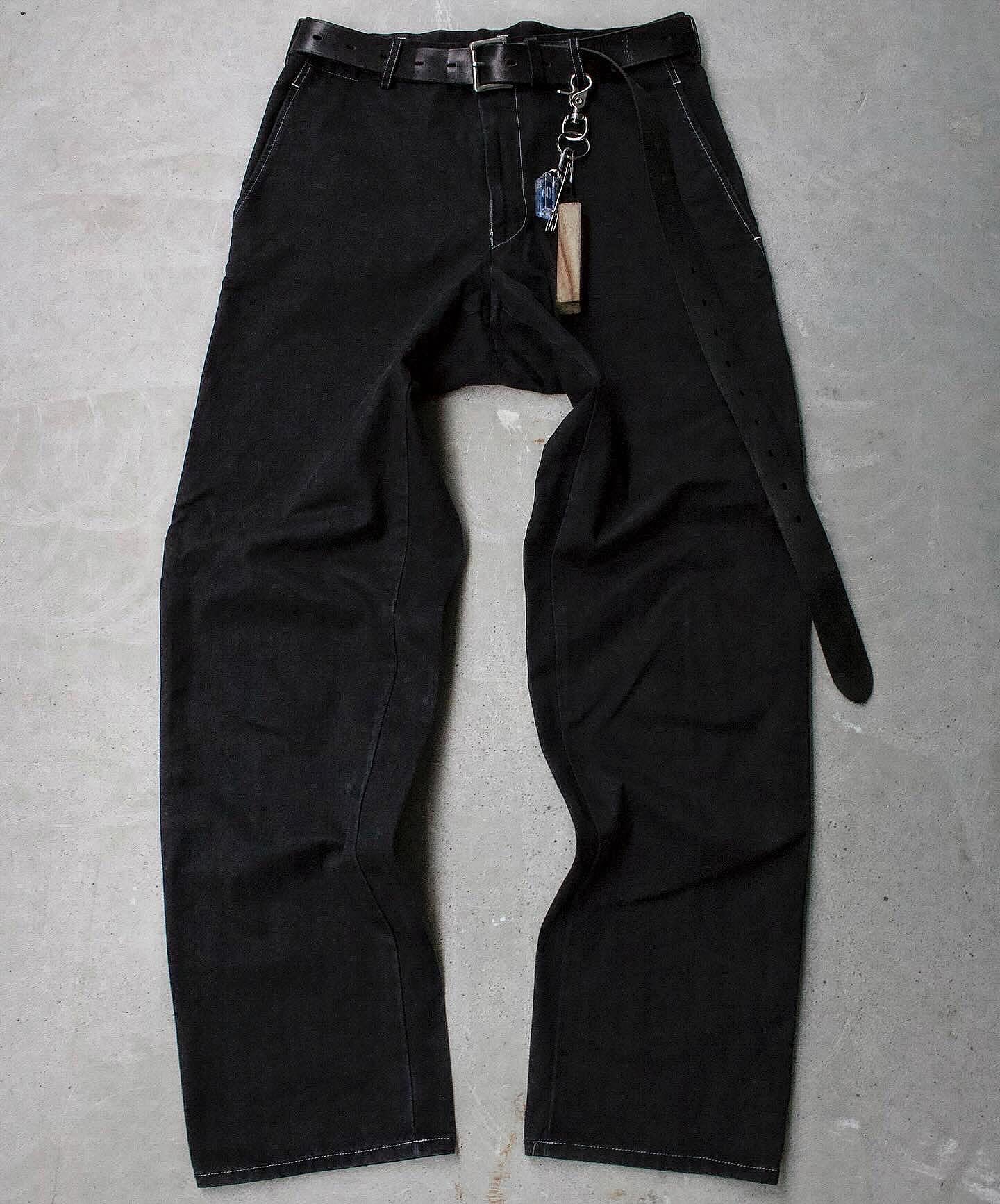 COMME des GARÇONS HOMME AW99 Moleskin Cotton Work Pants