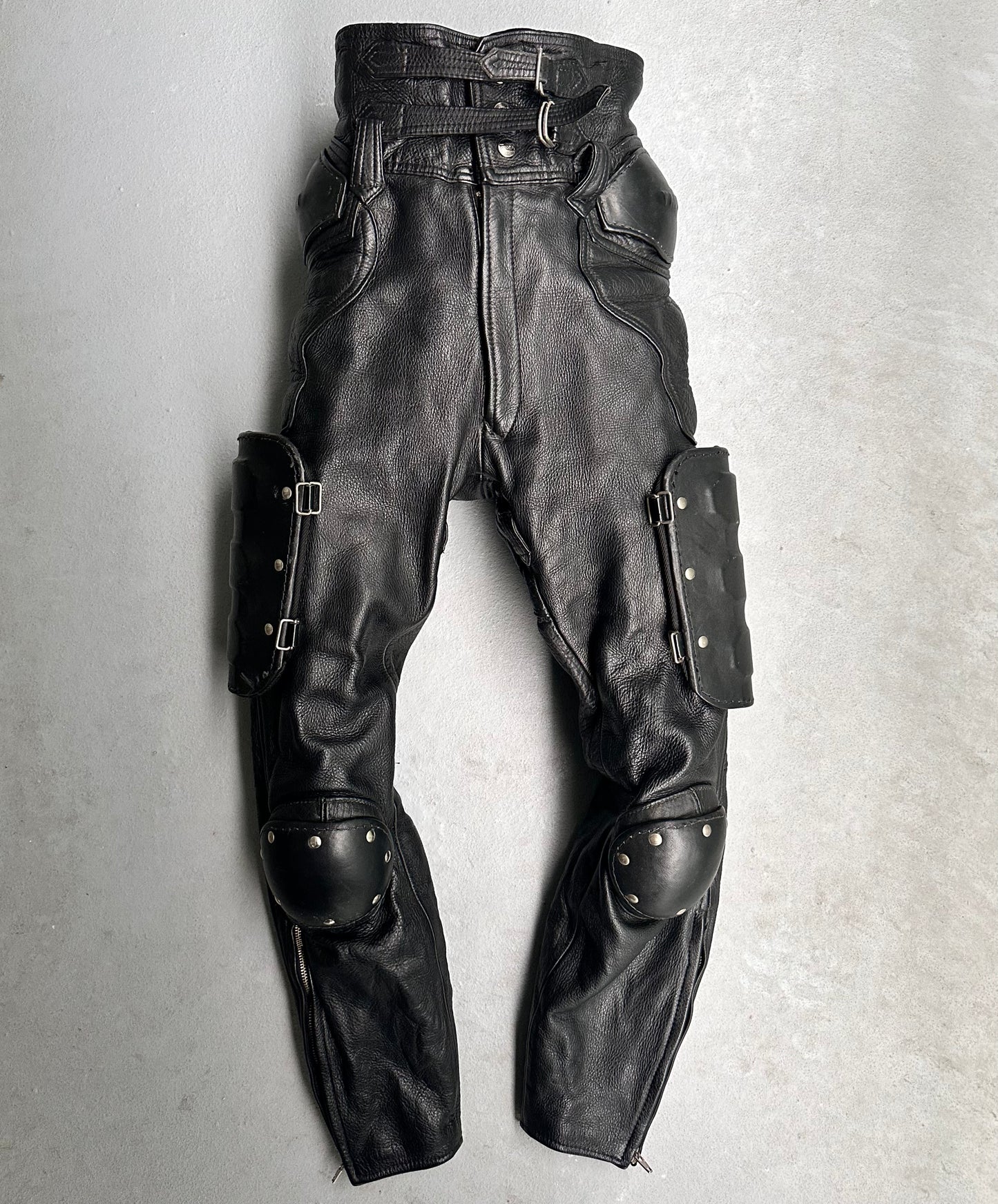KADOYA Early 00s “BATTLESUIT” Motorcycle Padded Pants