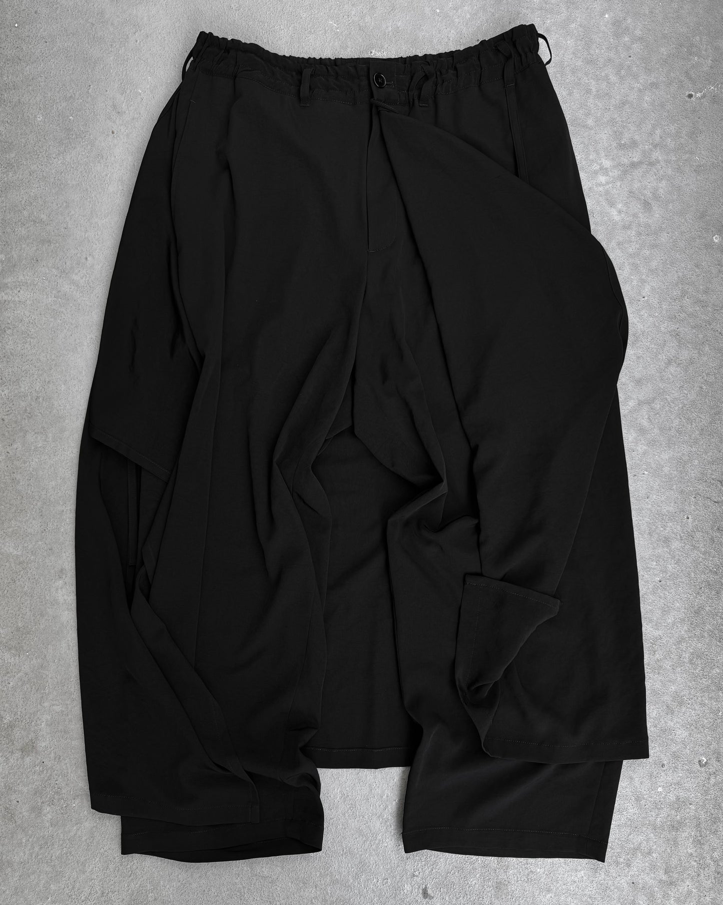 Ground Y by Yohji Yamamoto SS20 Multi-layered Skirt 3-way Hakama Wide Leg Pants