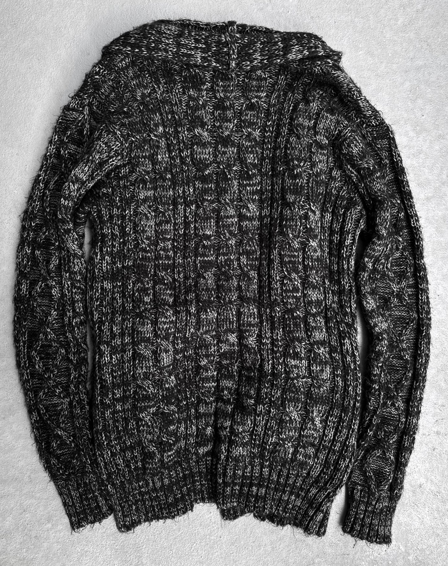 14thAddiction AW13 Mohair-blend Knitted Cardigan