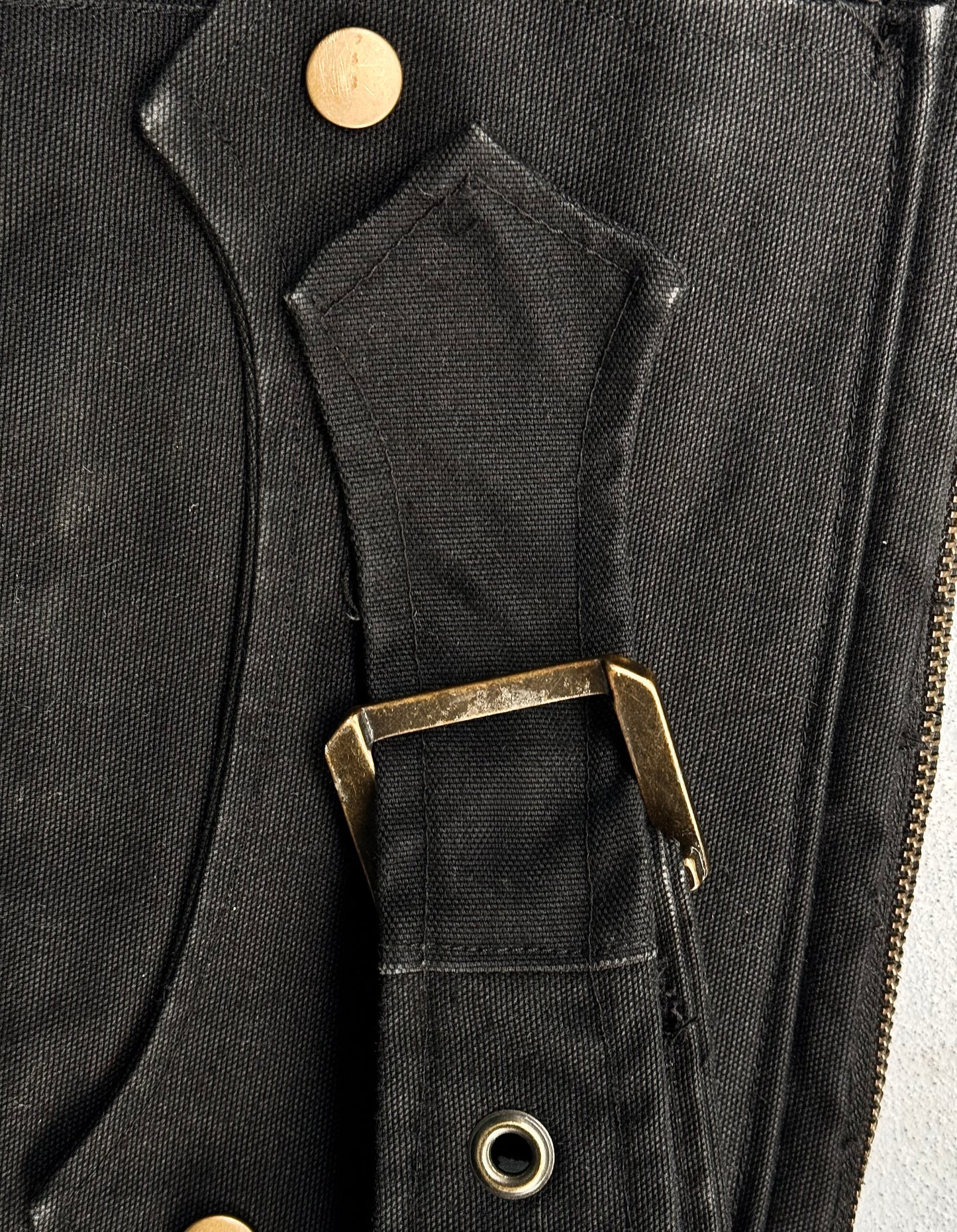 ACOG AW24 Detachable Denim Cargo Pockets Waist-bag