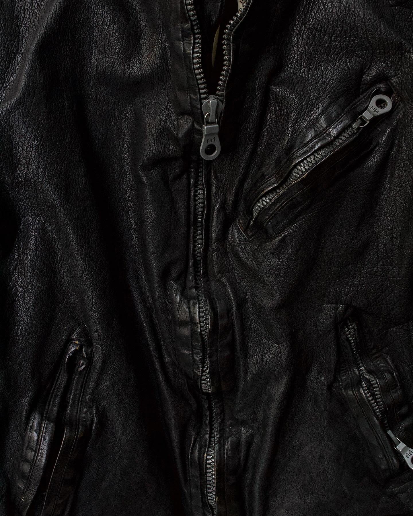 Isamu Katayama “BACKLASH” AW07 Water Buffalo Leather Rider Jacket