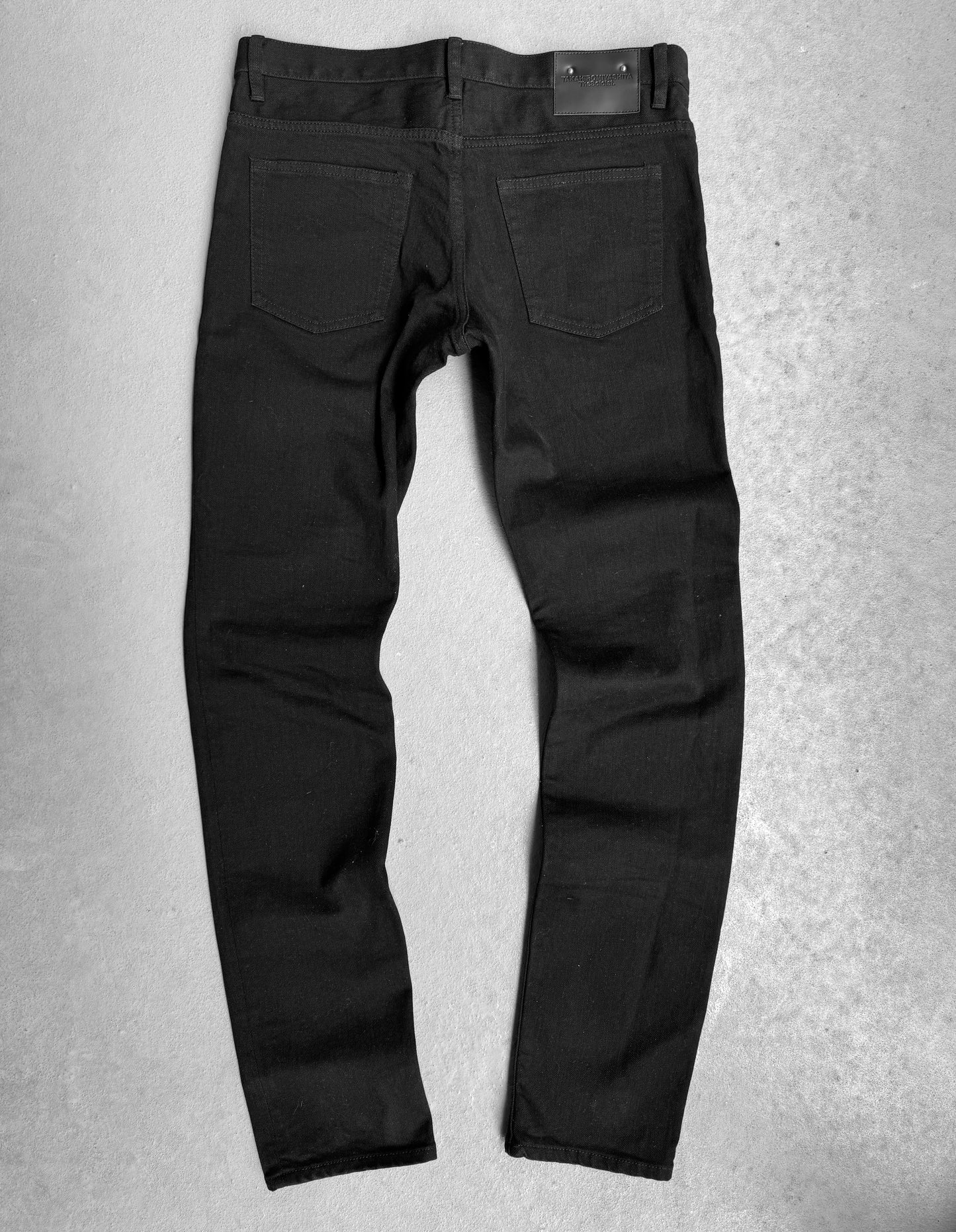 TakahiroMiyashita TheSoloist. ‘MINED’ Black Skinny Denim