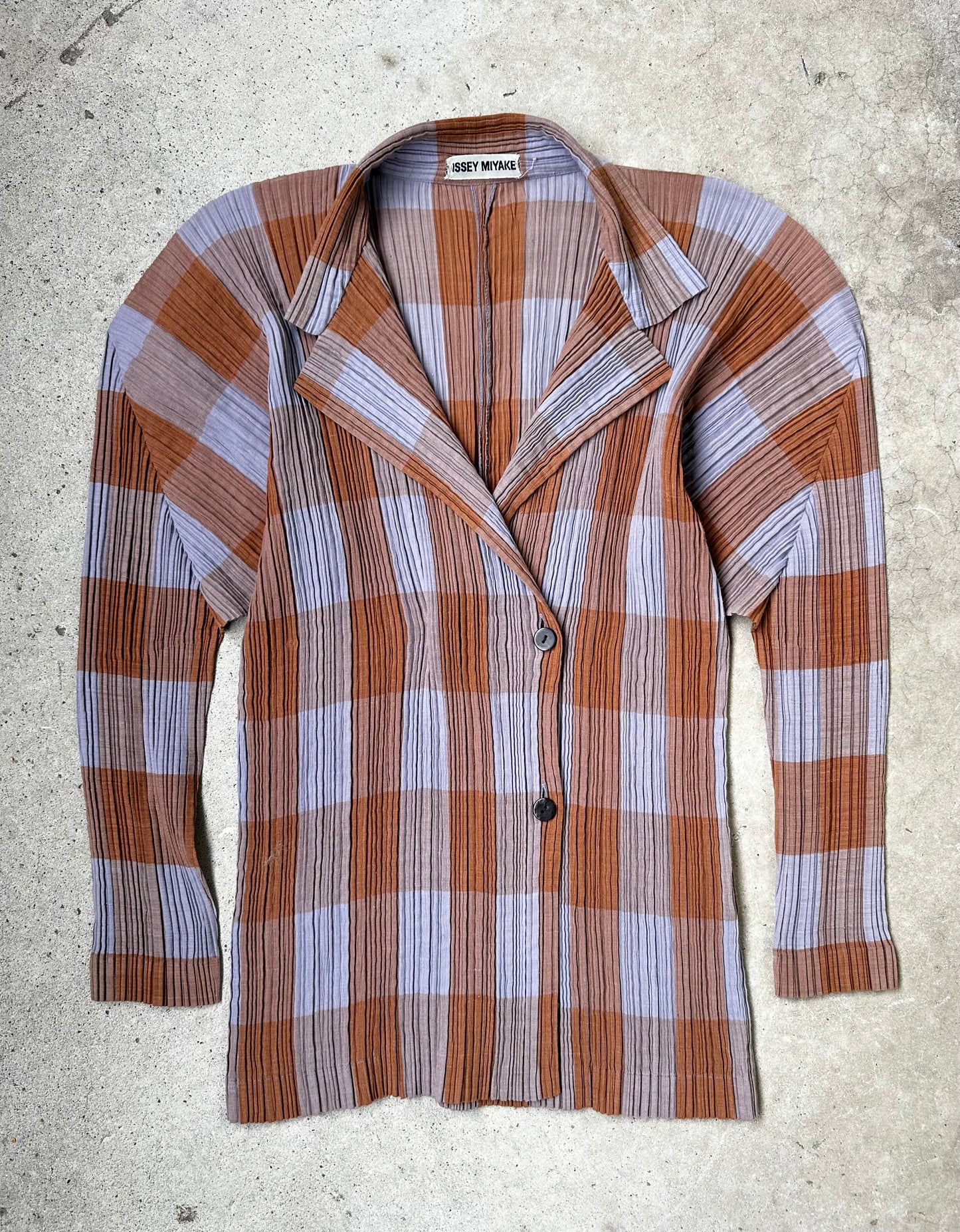 Issey Miyake SS98 Geometric 3-D Shape Pleated Blouse