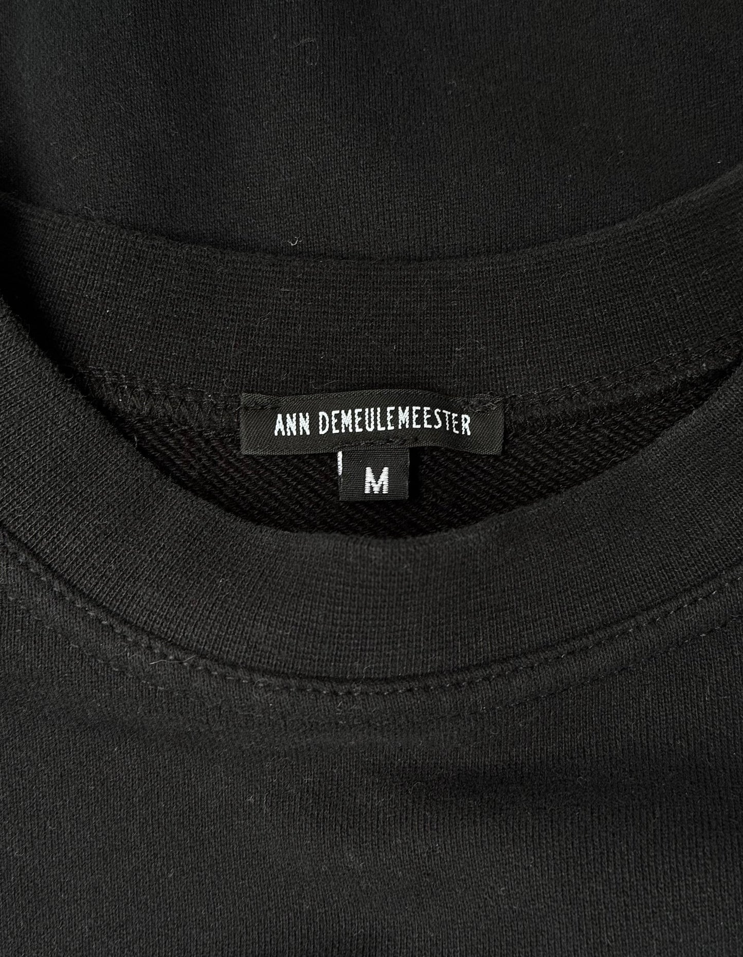 Ann Demeulemeester AW18 Adjustable Straps Oversized Sweatshirt